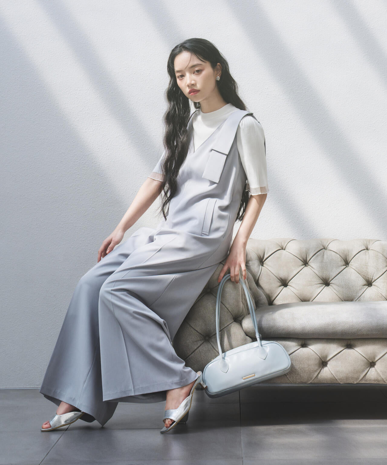 リボン付きオールインワン | PROPORTION BODY DRESSING