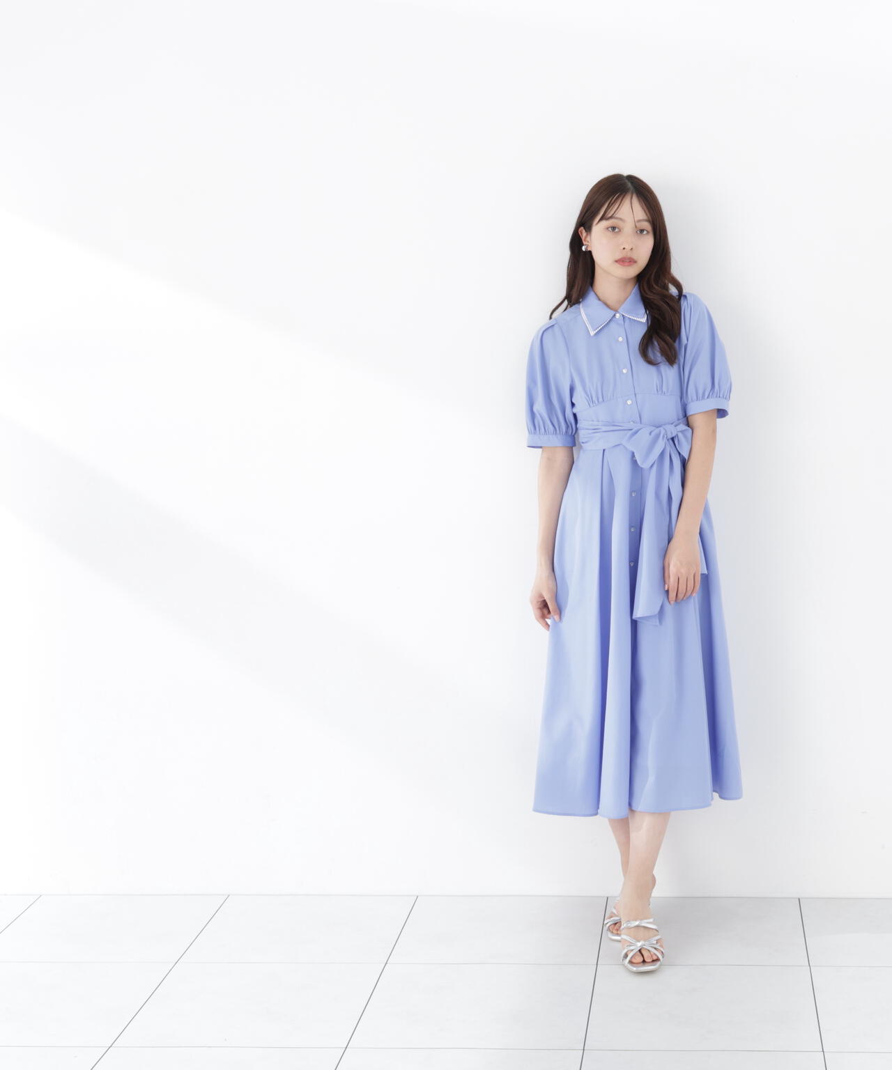 レイヤードカラーシャツワンピース | PROPORTION BODY DRESSING