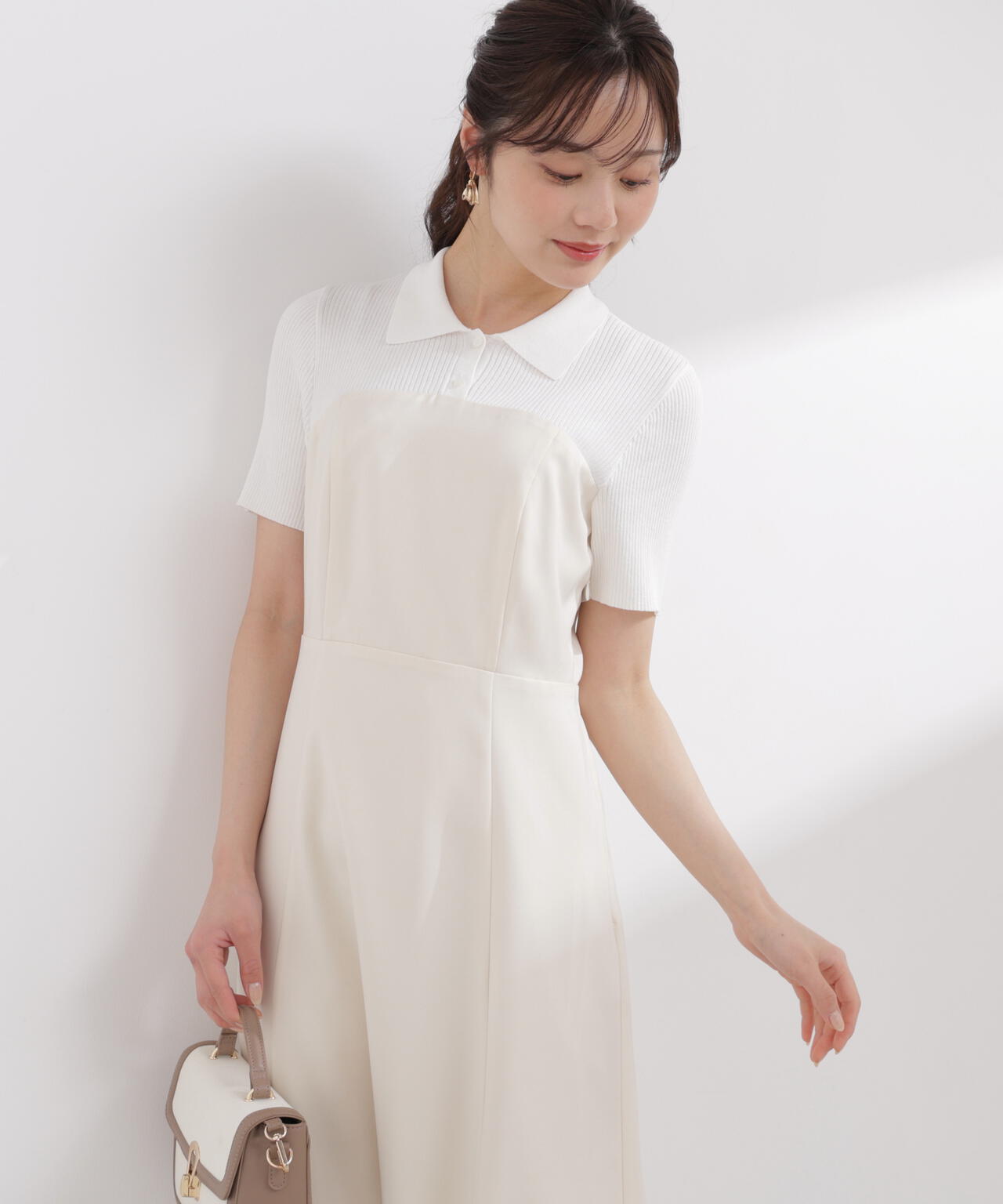 ポロカラードッキングワンピース | PROPORTION BODY DRESSING