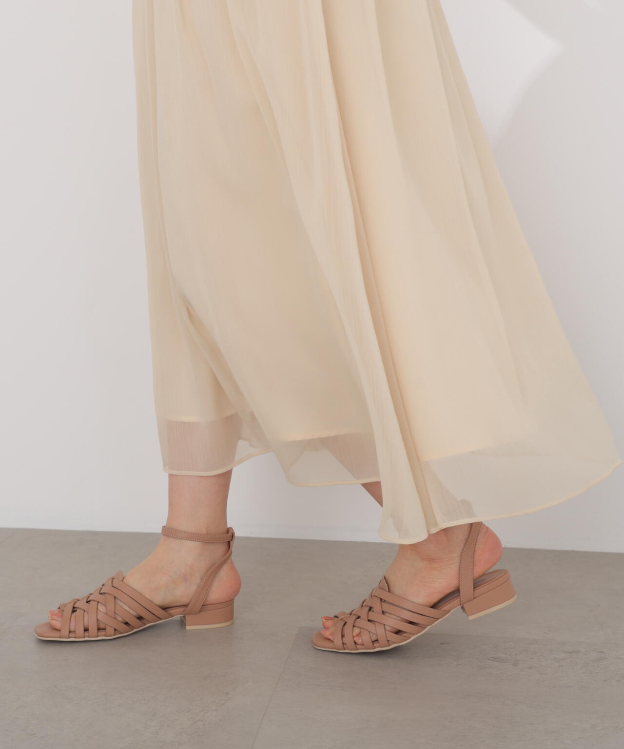 ウエストシャーリングワンピース | PROPORTION BODY DRESSING