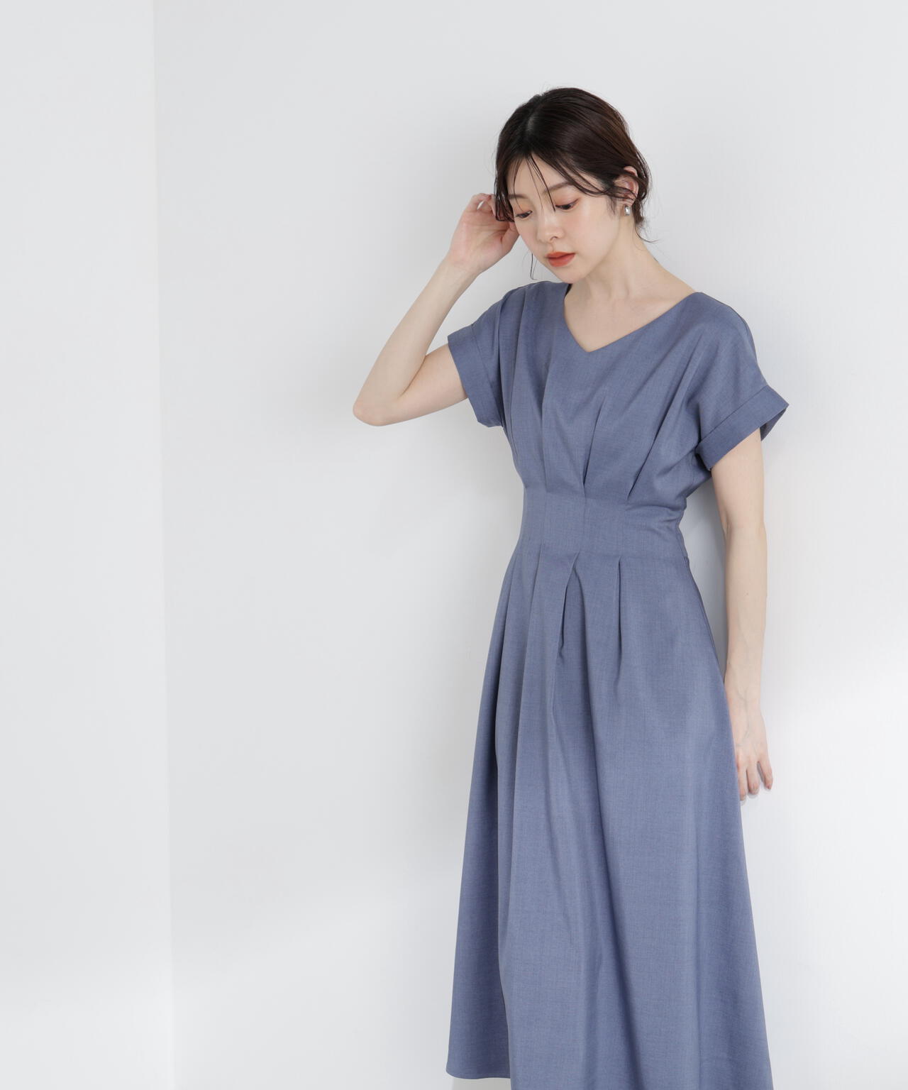 t*y様 PROPORTION BODY DRESSING ウエストマークショー ウエストタックワンピース | PROPORTION BODY DRESSING