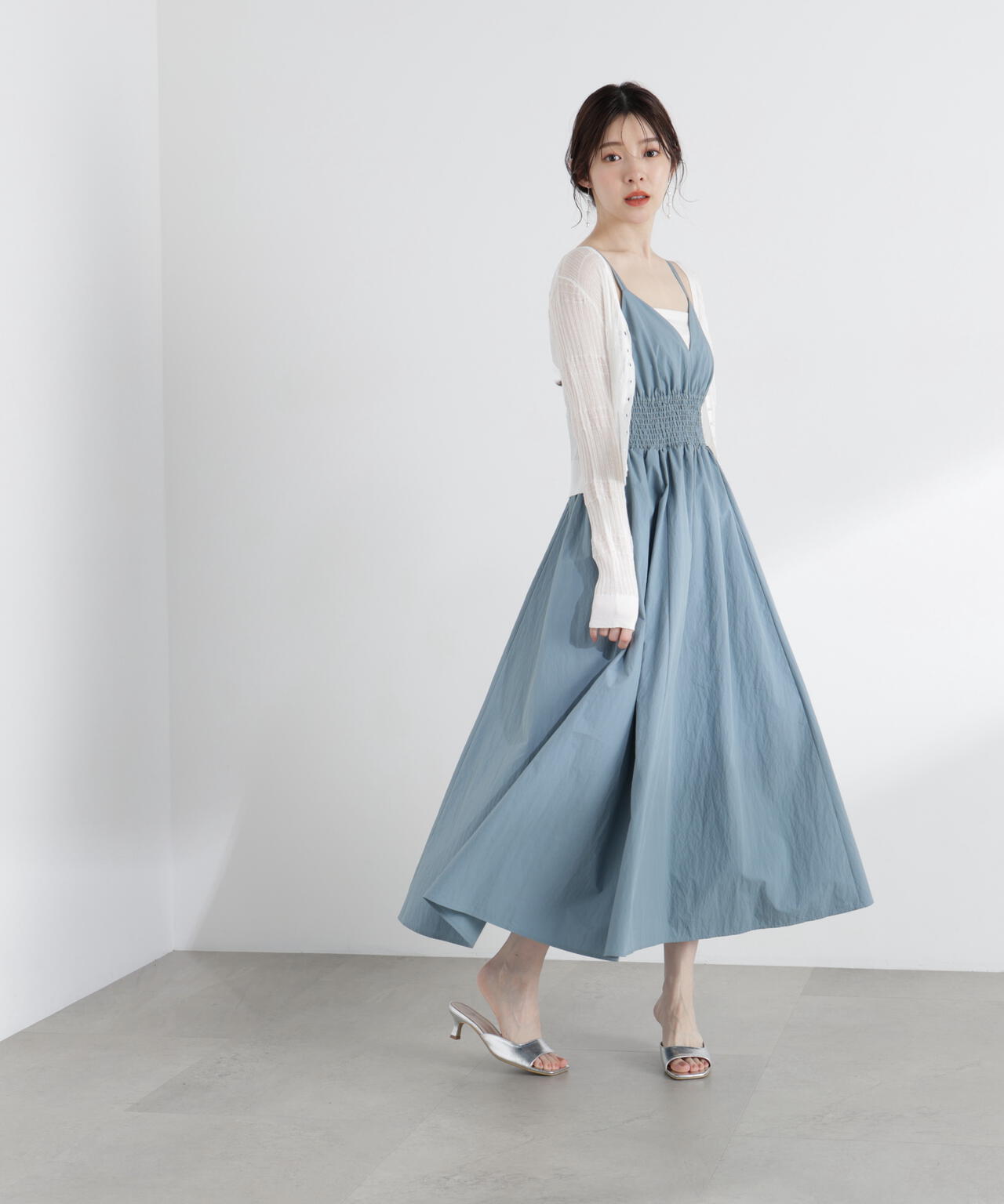 プロポーションボディドレッシング ボリュームキャミジャンスカ完売品 ボリュームキャミジャンスカ | PROPORTION BODY DRESSING