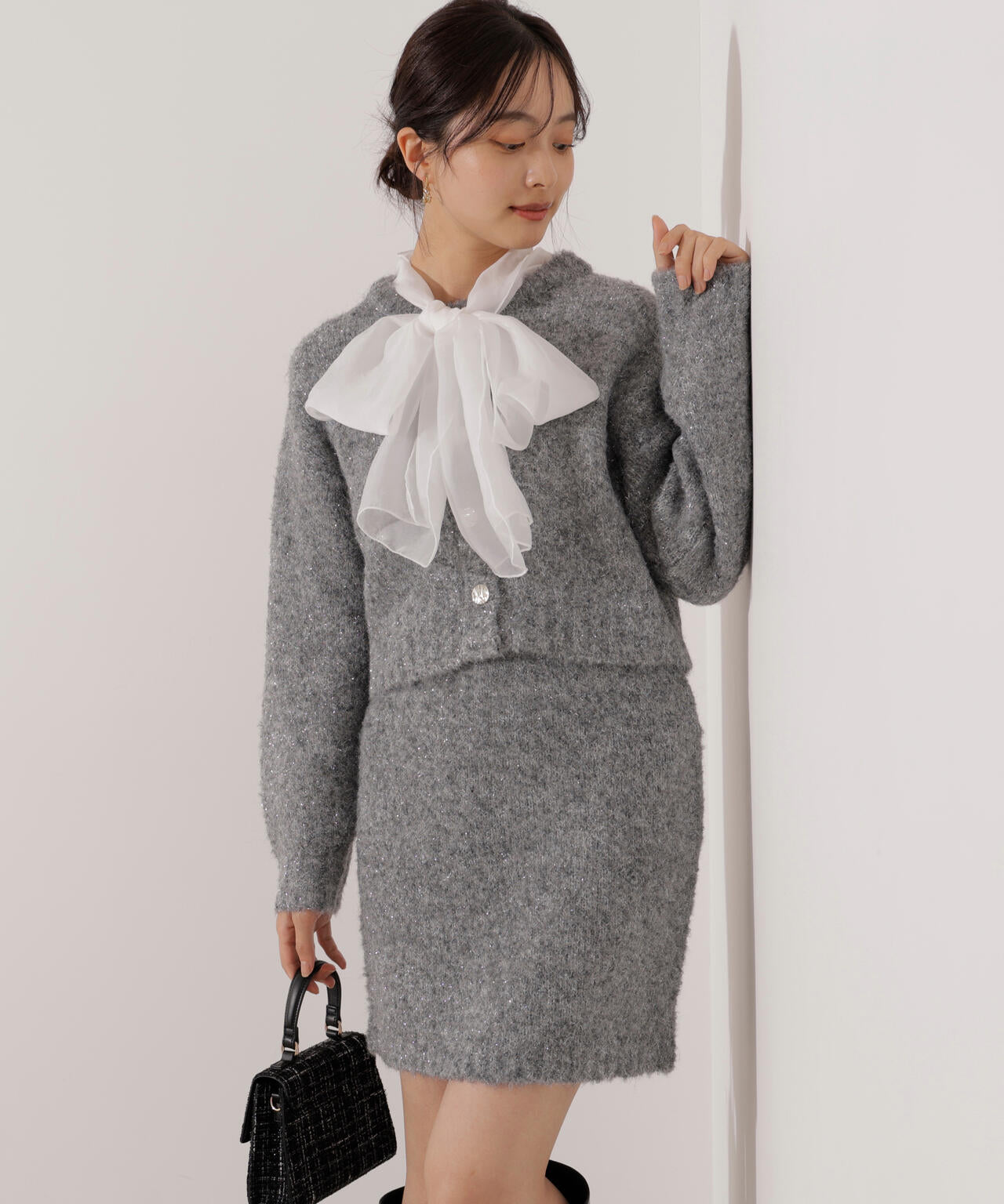 EDIT COLOGNE》サイドリボンニットSETUP | PROPORTION BODY DRESSING