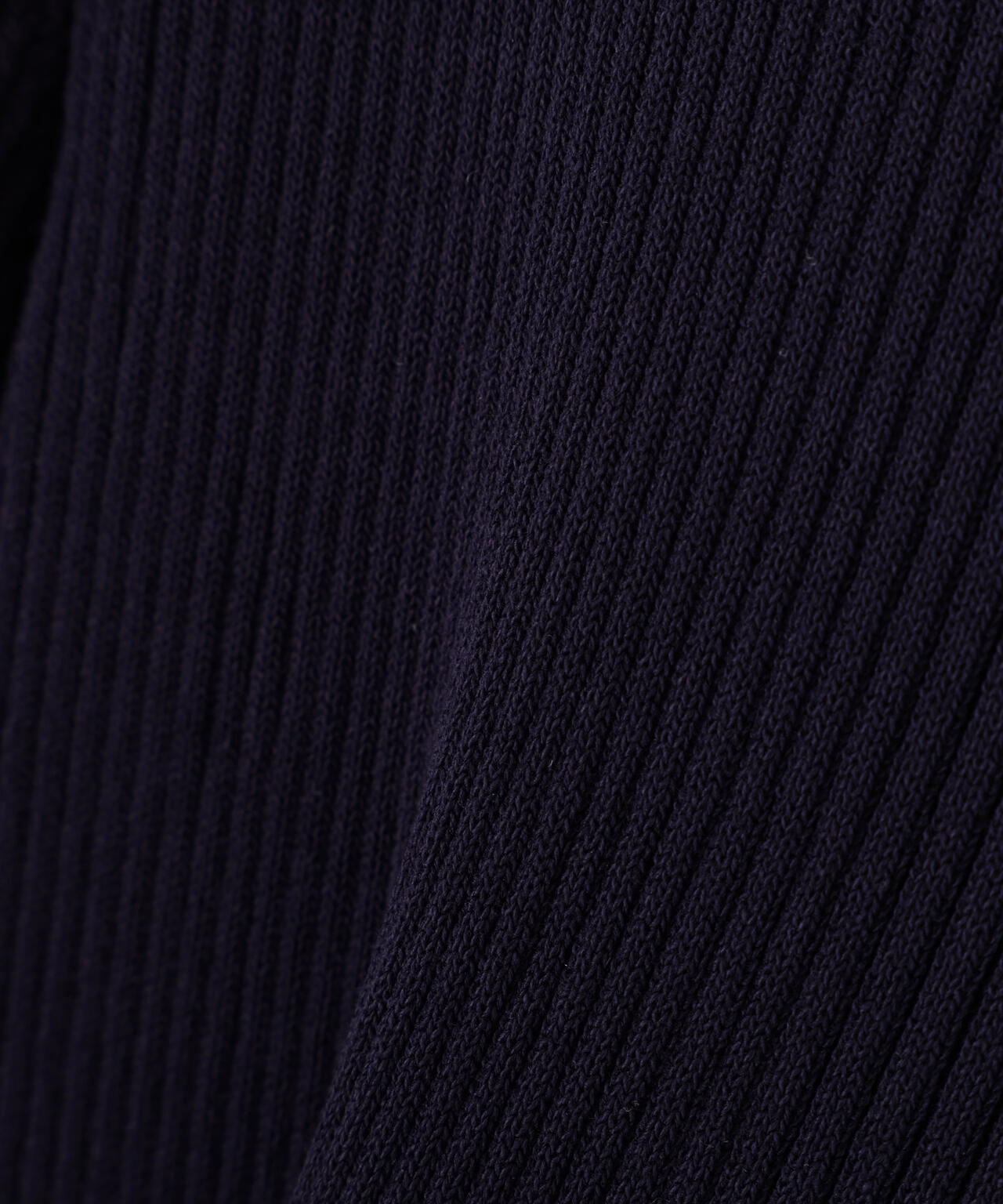 ニットドッキング花柄シャーリングワンピース【WEB・一部店舗限定】