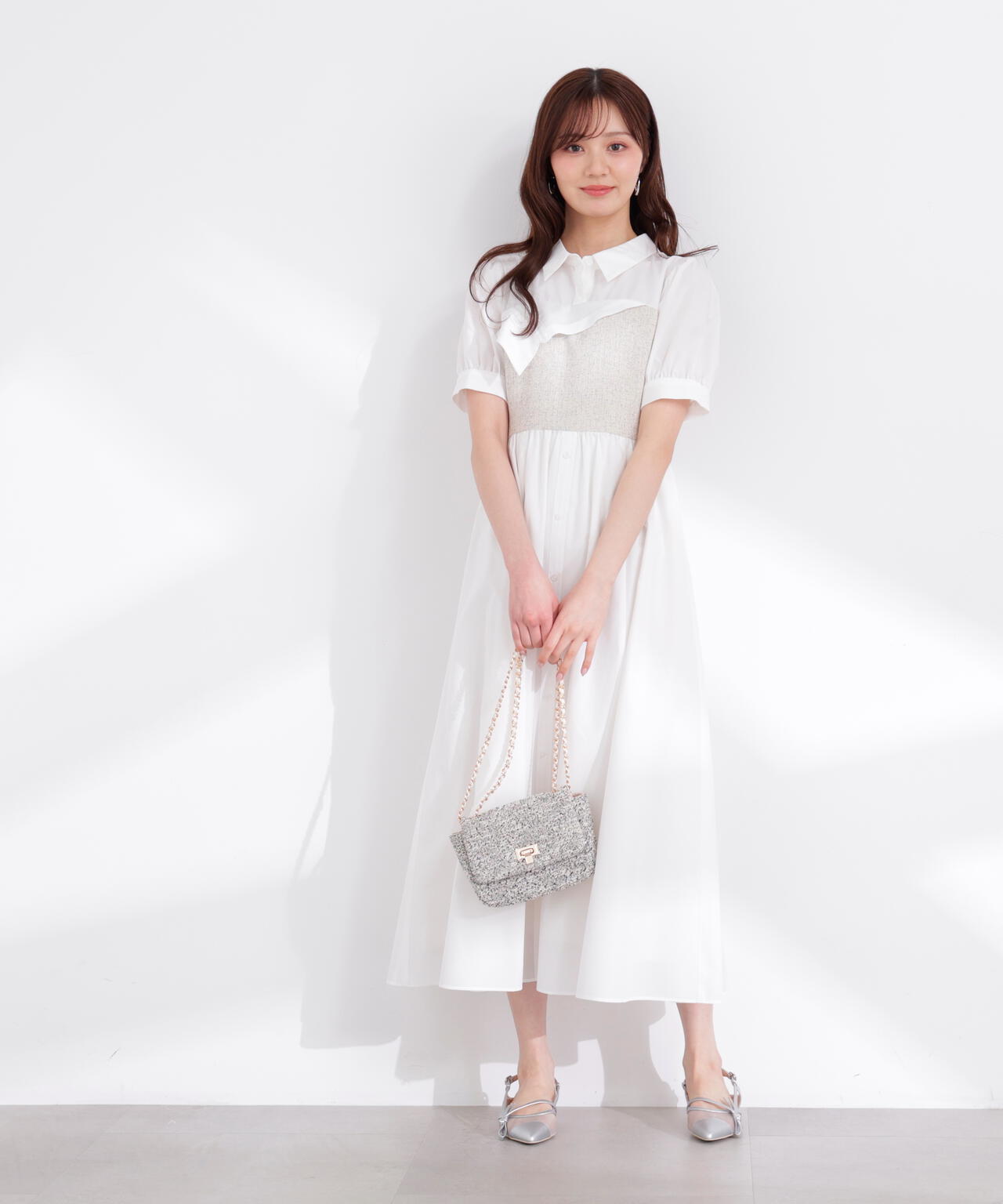 166cm B:78 W:56 H:83 S:24.5cm 着用サイズ：M