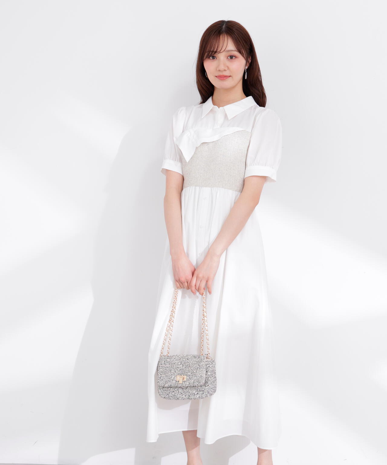 166cm B:78 W:56 H:83 S:24.5cm 着用サイズ：M