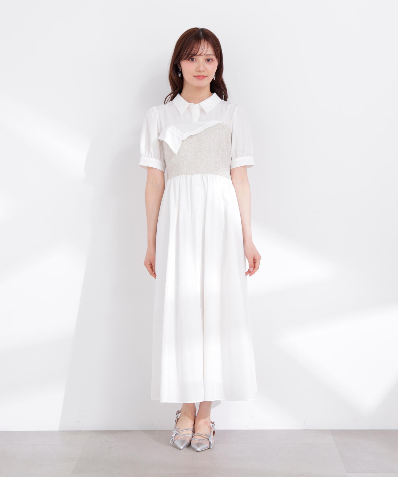 166cm B:78 W:56 H:83 S:24.5cm 着用サイズ：M