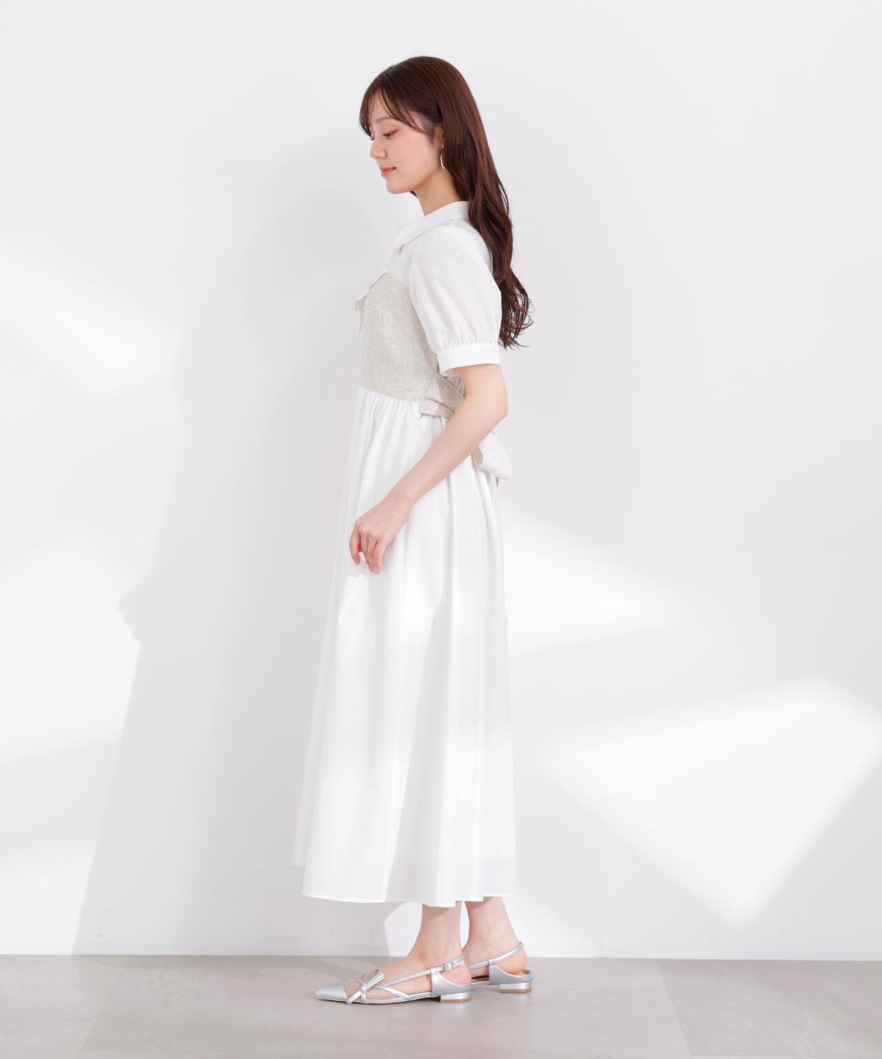 166cm B:78 W:56 H:83 S:24.5cm 着用サイズ：M