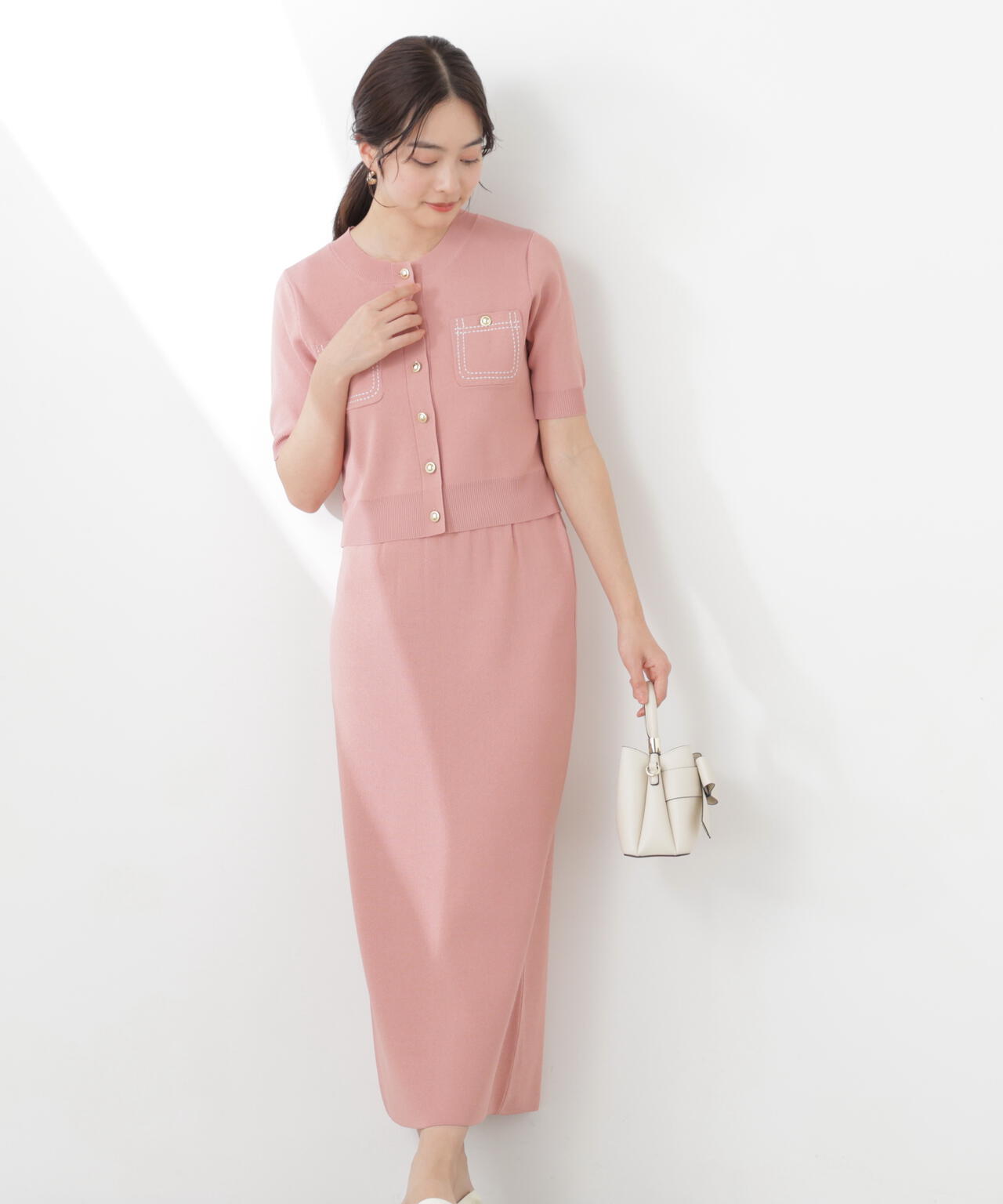 165cm B:82 W:59 H:86 S:25cm 着用サイズ：M