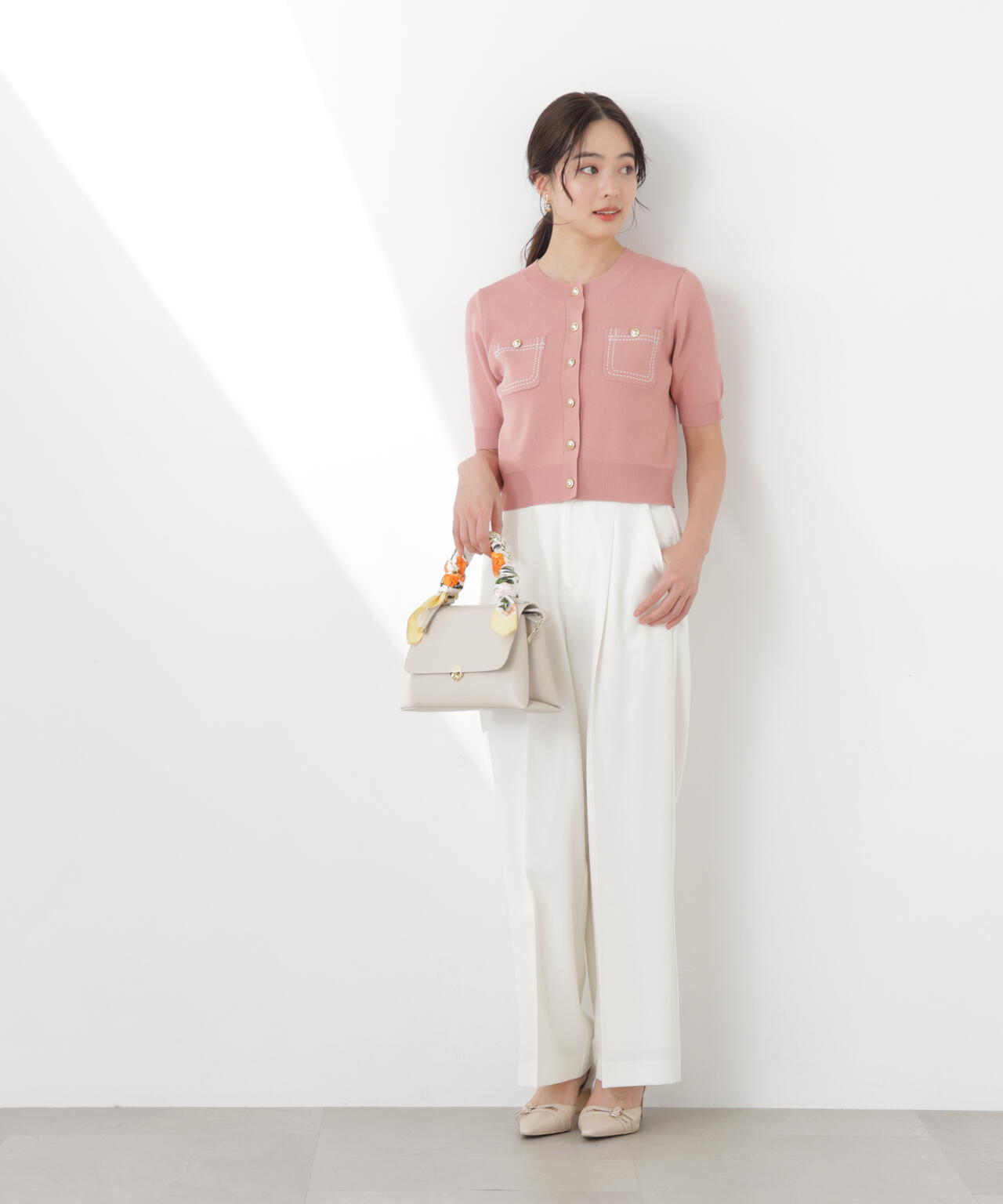 165cm B:82 W:59 H:86 S:25cm 着用サイズ：M