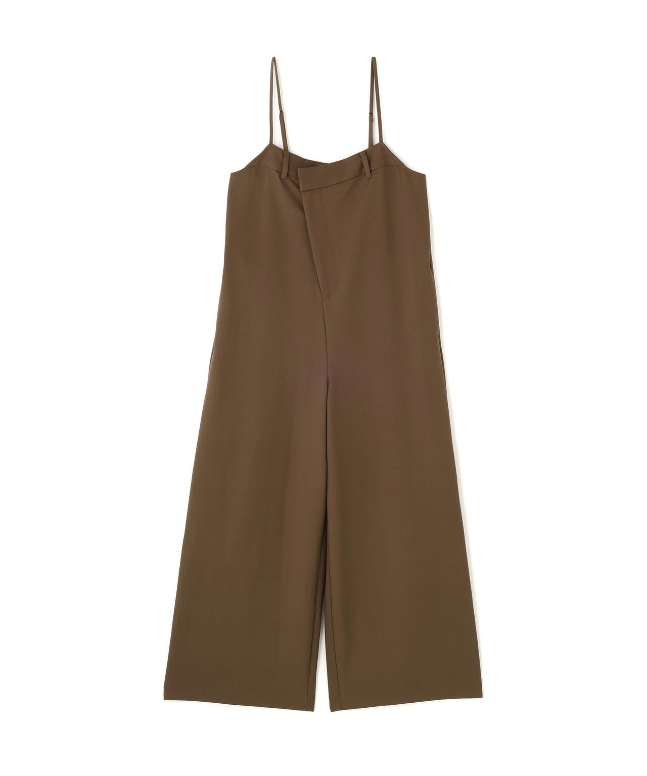 【6/5～6/7 オンライン限定2buy10%OFF対象】＜加藤栞さん着用＞〈a/mie〉バックタックサロペット