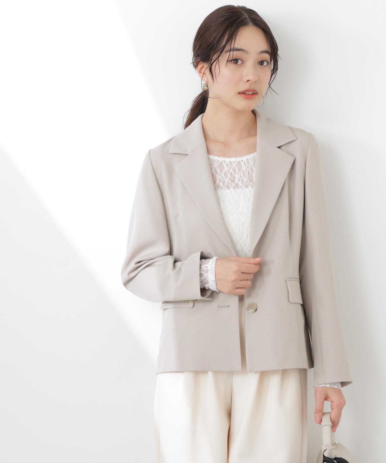 ミディアムショートテーラードジャケット | PROPORTION BODY DRESSING