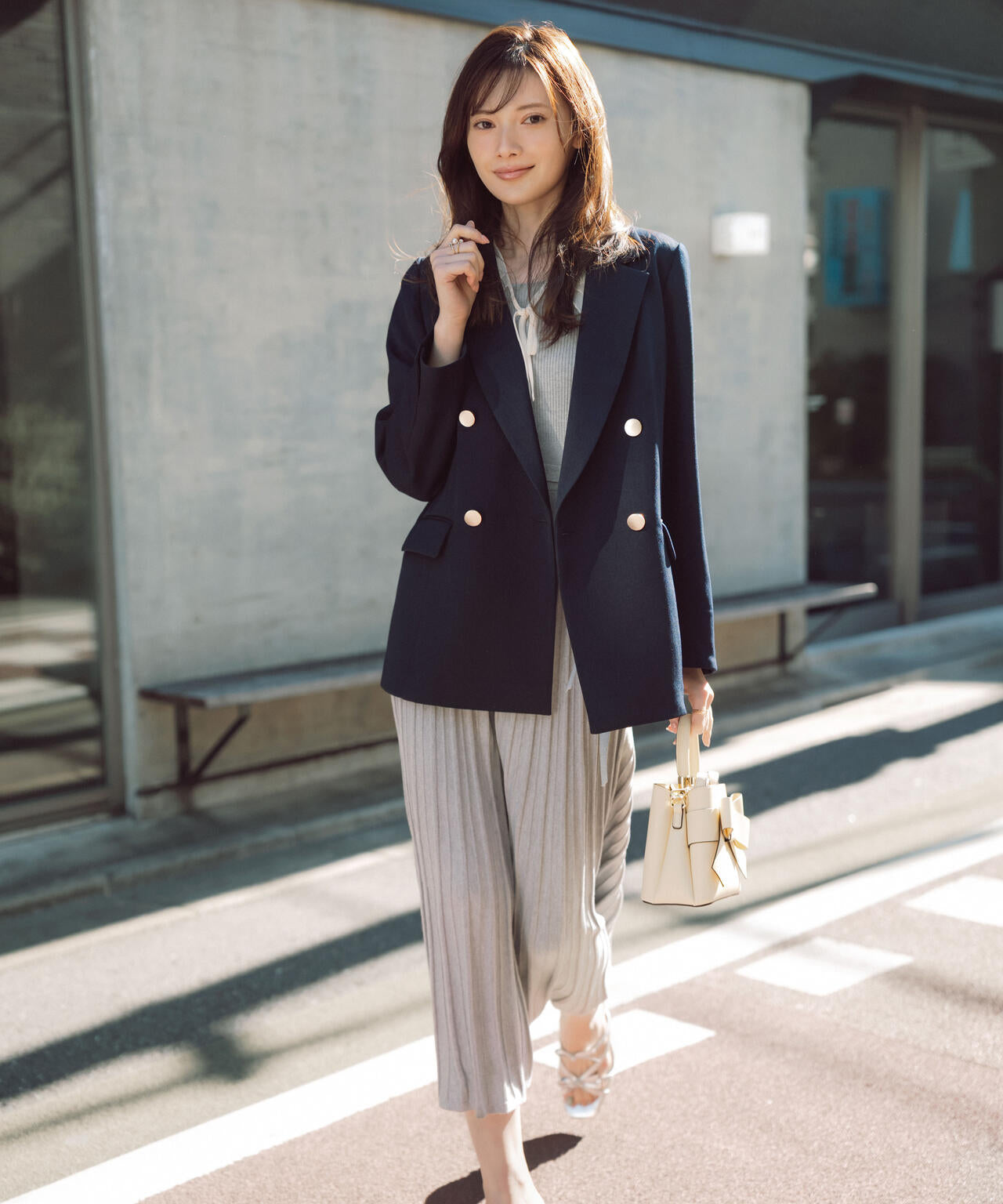 美品✨セオリー 定価6.4万 ダブルブレストジャケット セットアップ 2024 Theory luxe（セオリーリュクス）公式通販サイト
