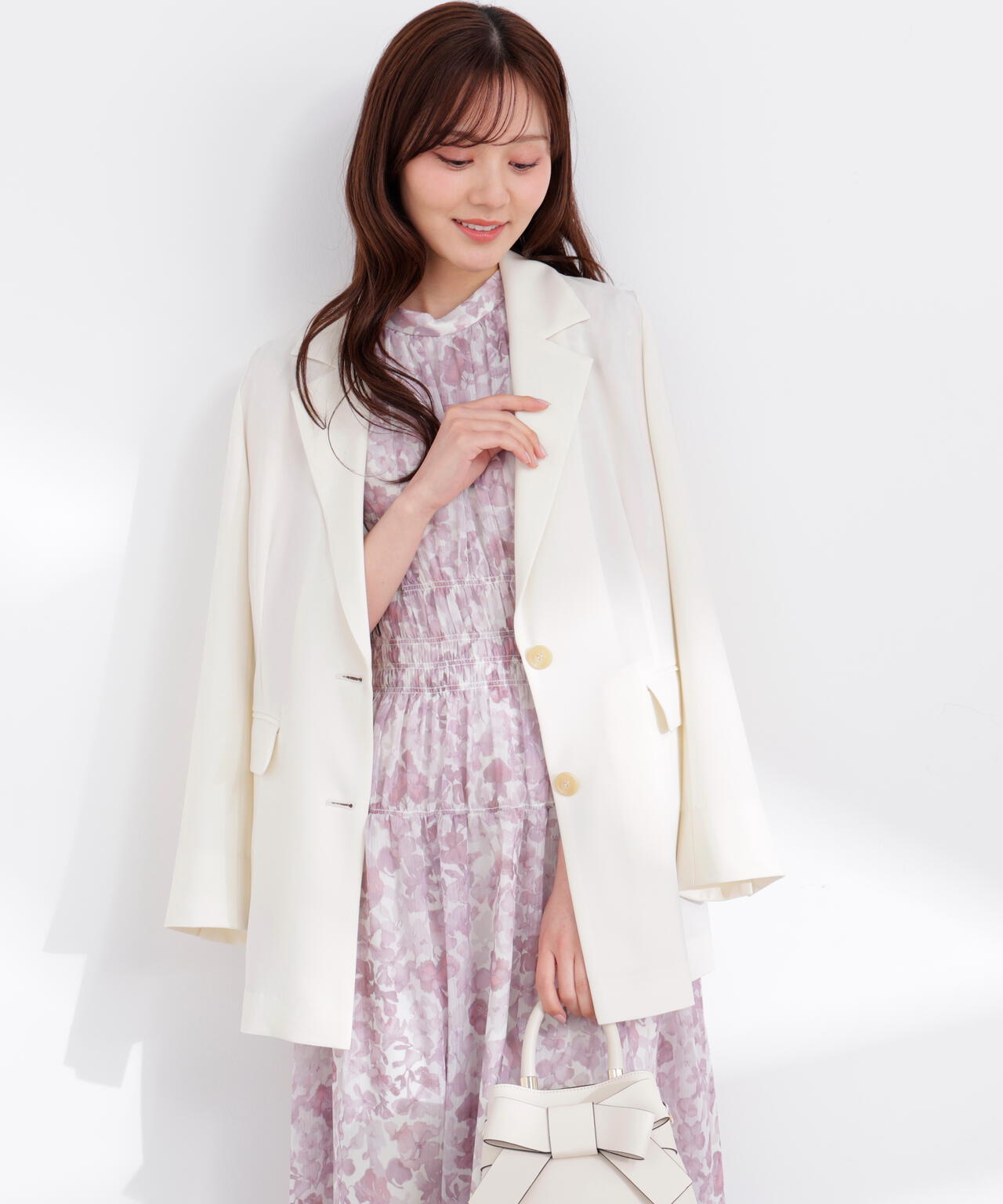 166cm B:78 W:56 H:83 S:24.5cm 着用サイズ：M