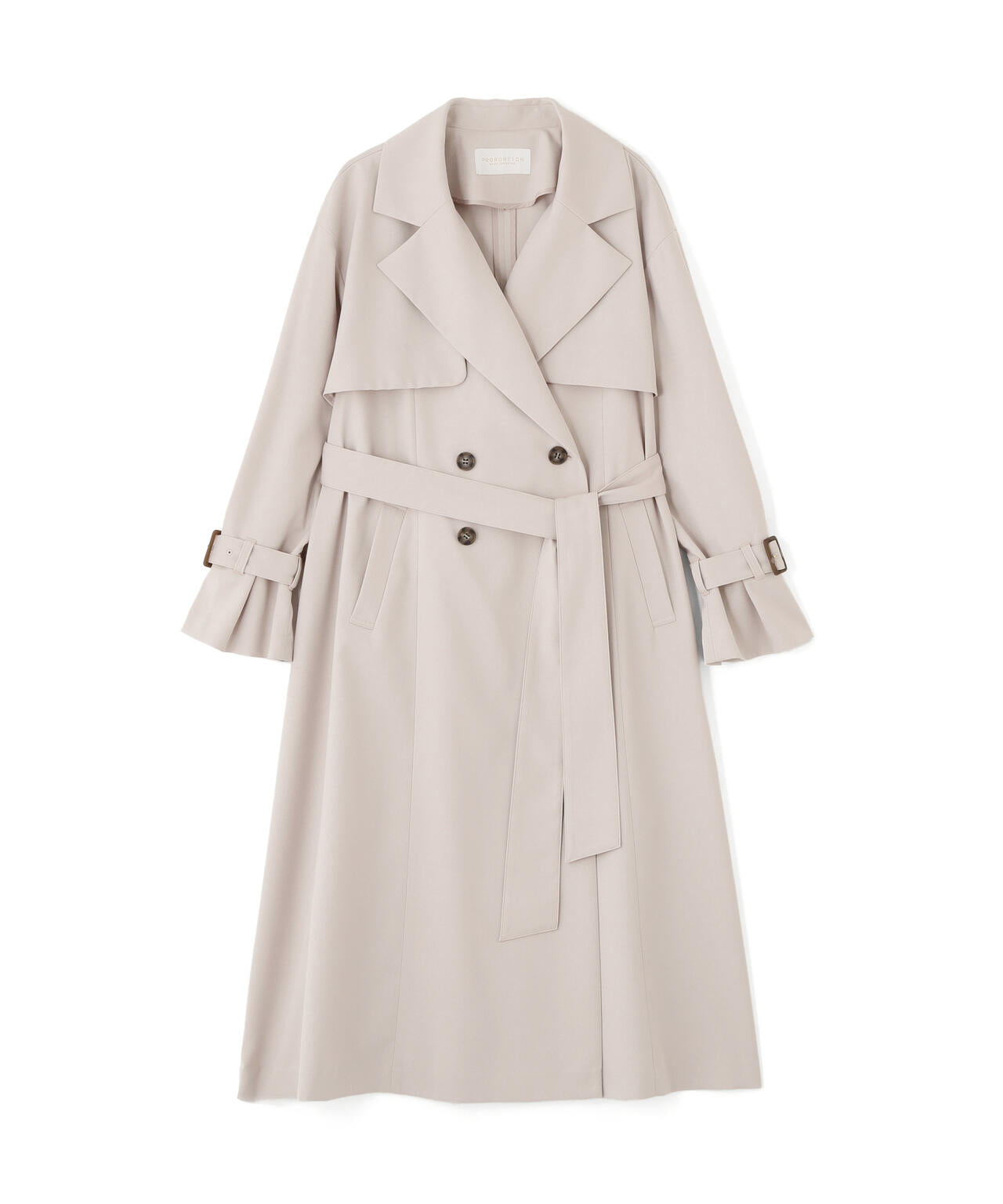 ＜防シワ/花粉リリース＞ベーシックトレンチコート