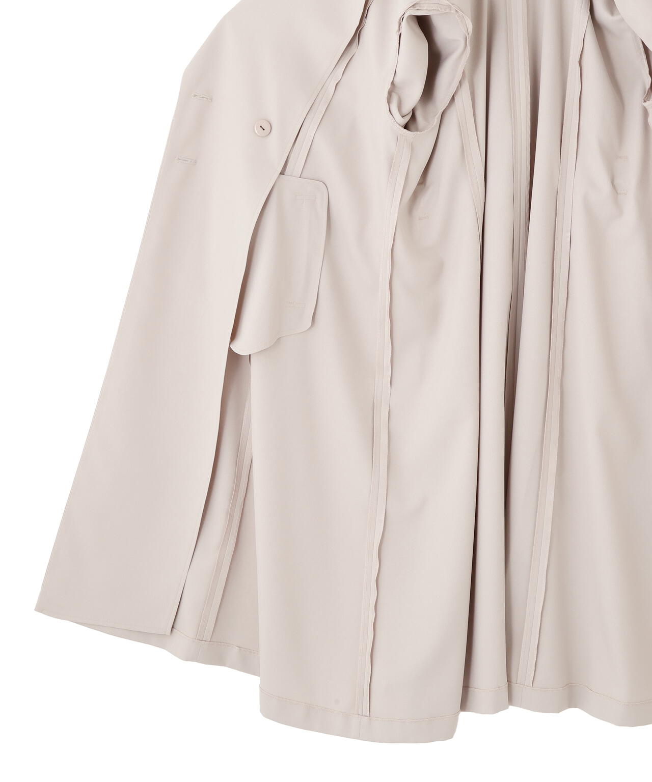 ＜防シワ/花粉リリース＞ベーシックトレンチコート