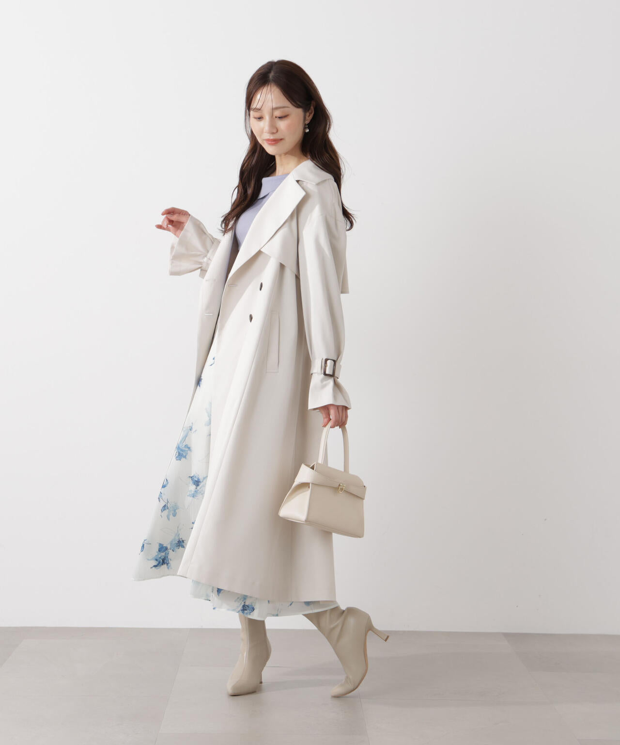 ちーちゃん　新品タグ付　プロポーションボディドレッシング　トレンチコート ベーシックトレンチコート | PROPORTION BODY DRESSING