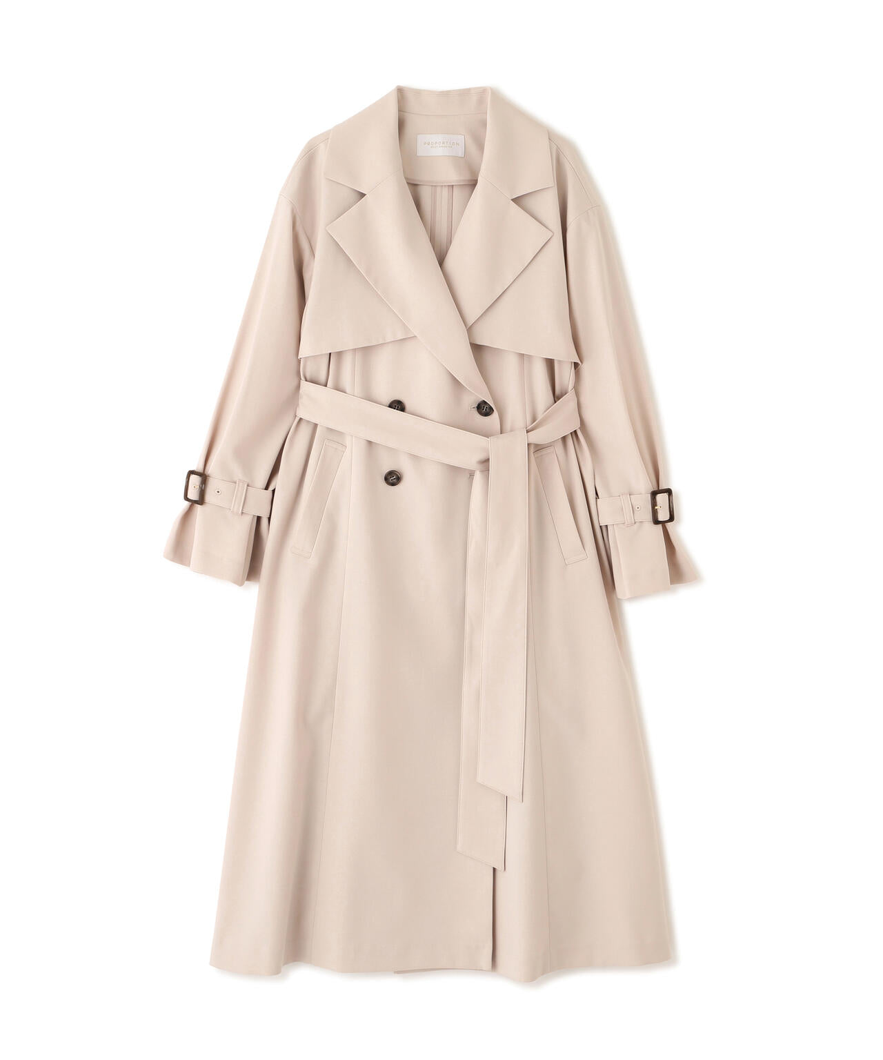 ＜防シワ/花粉リリース＞ベーシックトレンチコート