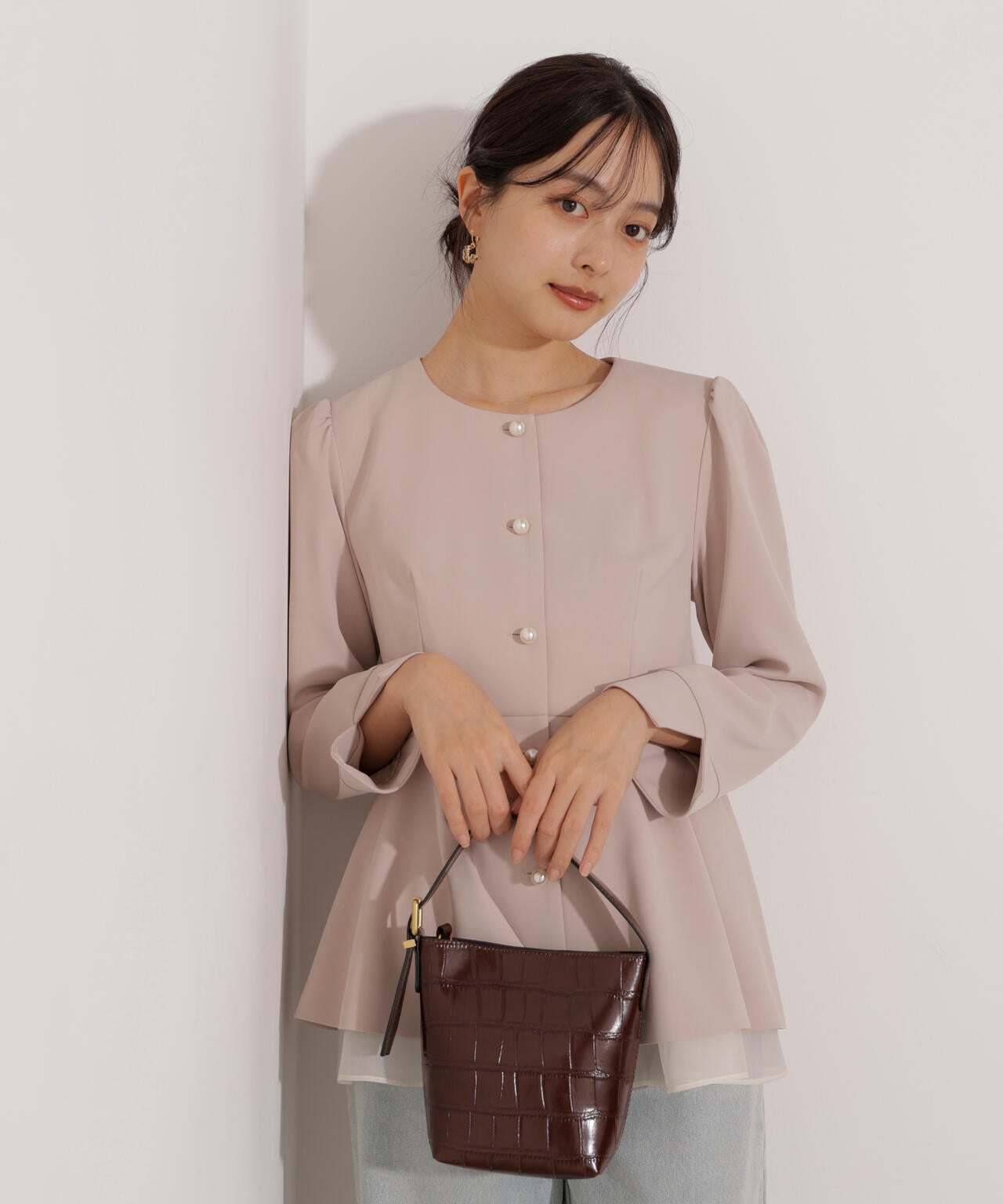 セットアップ対応＞ペプラムジャケット | PROPORTION BODY DRESSING