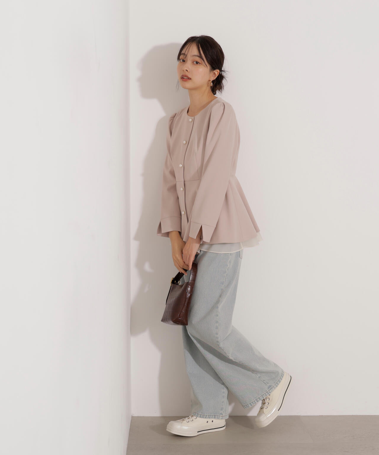 セットアップ対応＞ペプラムジャケット | PROPORTION BODY DRESSING