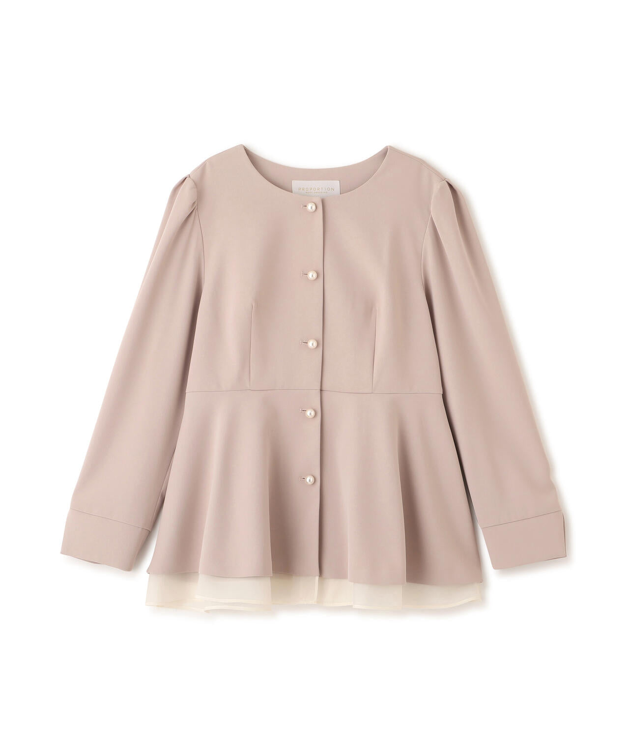 ペプラムジャケット