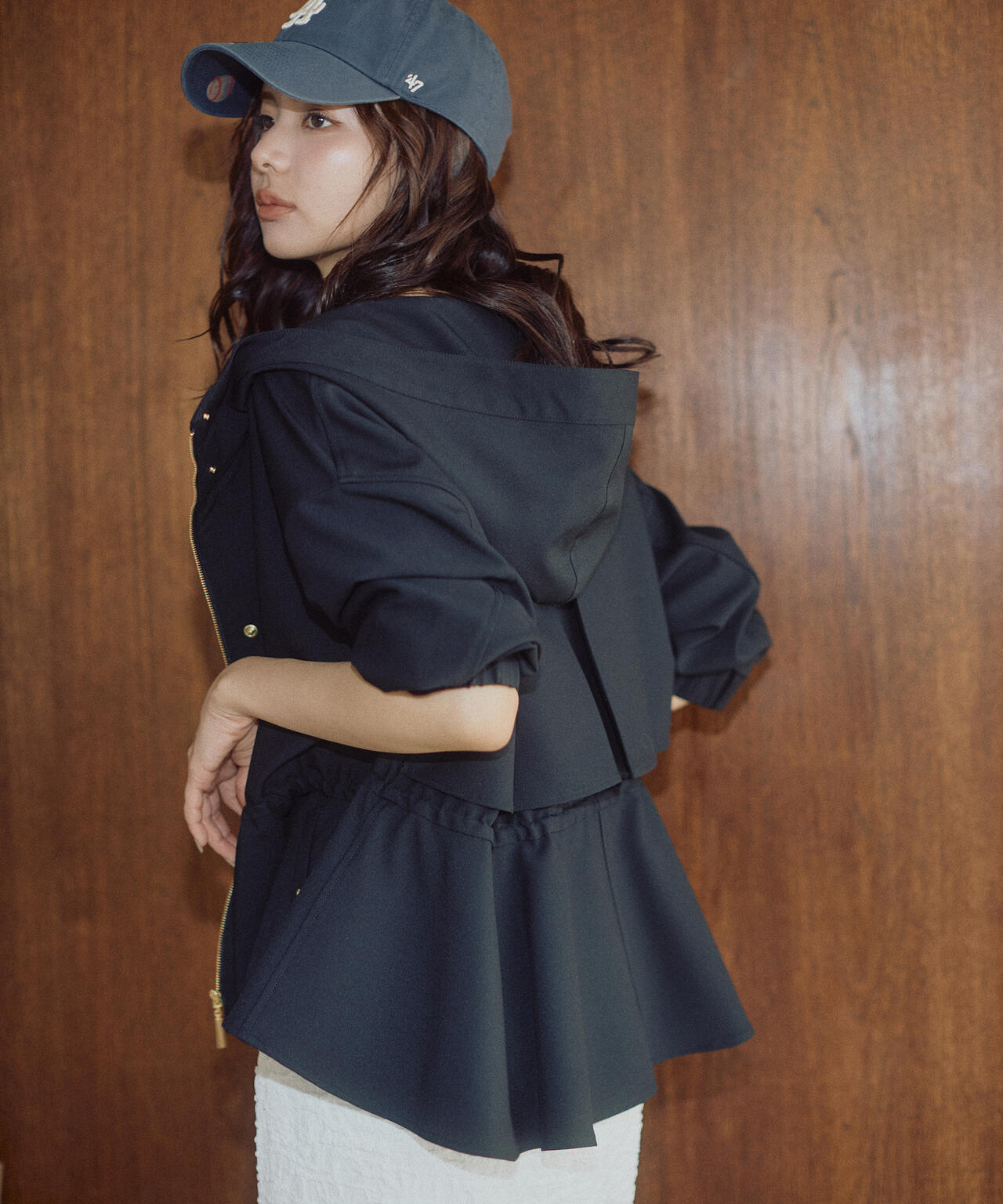 【新品】プロポーションボディドレッシング　マウンテンパーカー スプリングマウンテンパーカー【ブルーグレー：official site