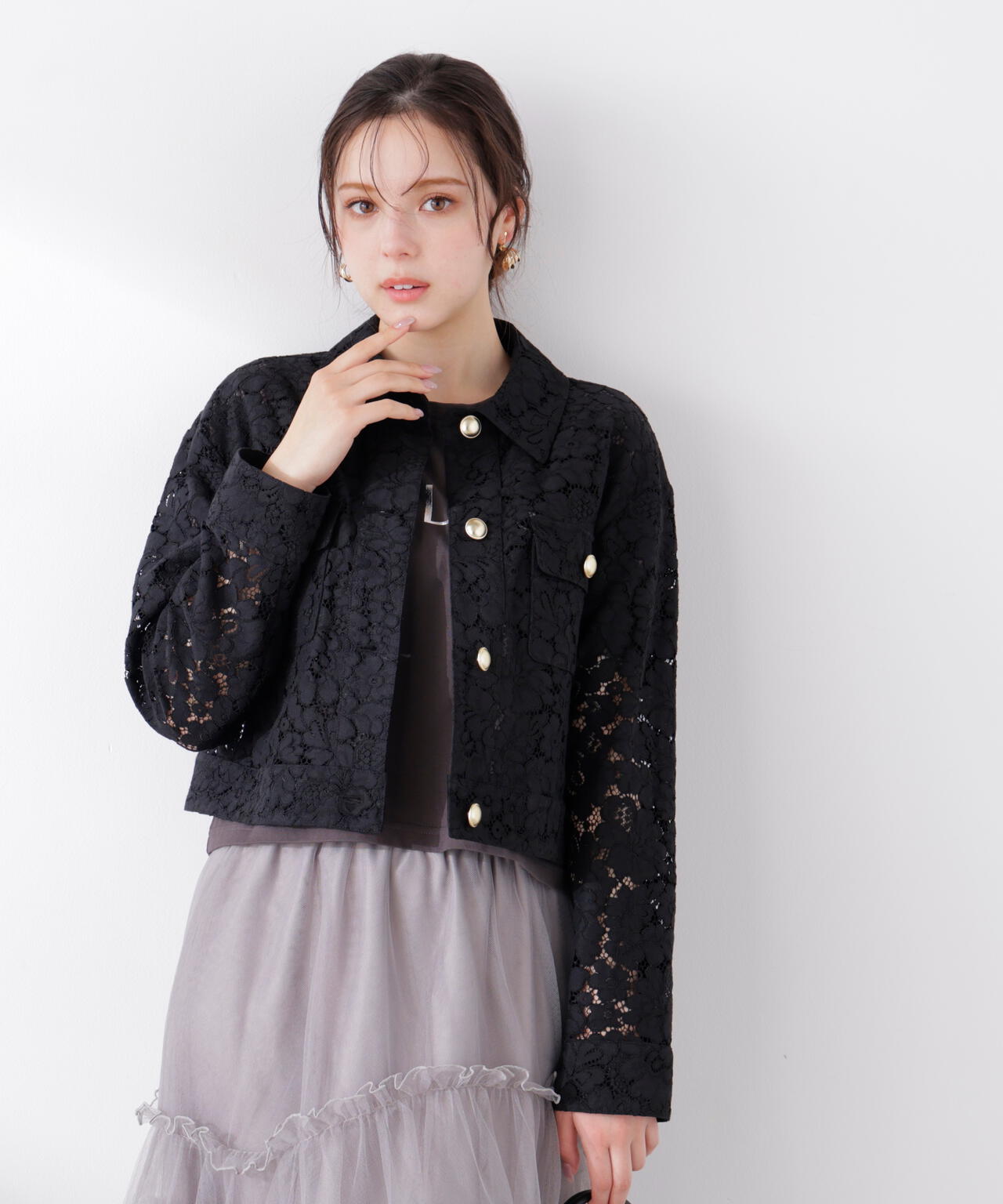レースブルゾン | PROPORTION BODY DRESSING（プロポーションボディ