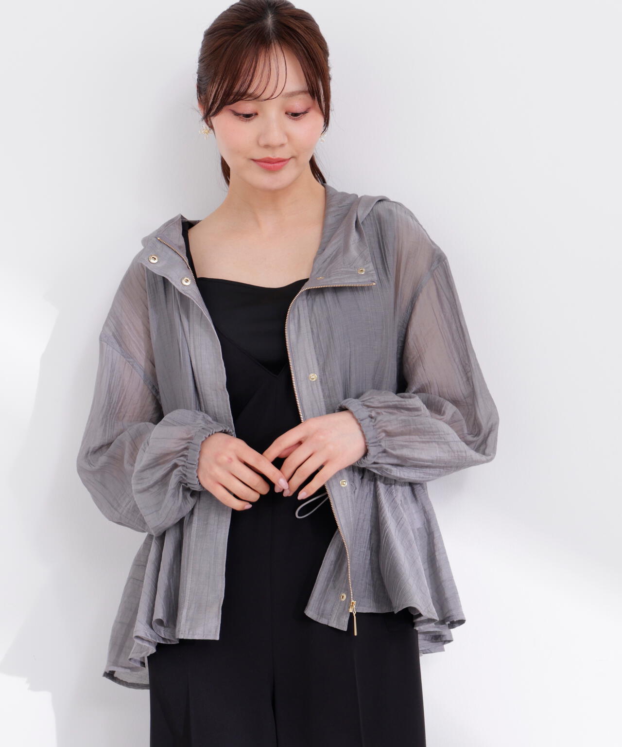 166cm B:78 W:56 H:83 S:24.5cm 着用サイズ：M