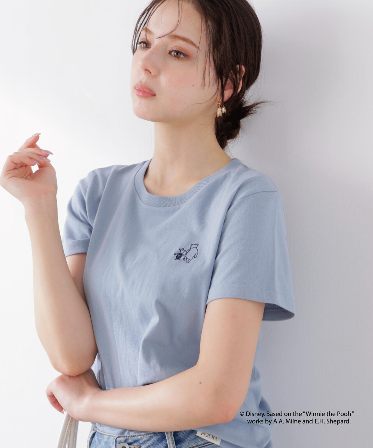 ワンポイント刺繍Tシャツ | PROPORTION BODY DRESSING（プロポーション