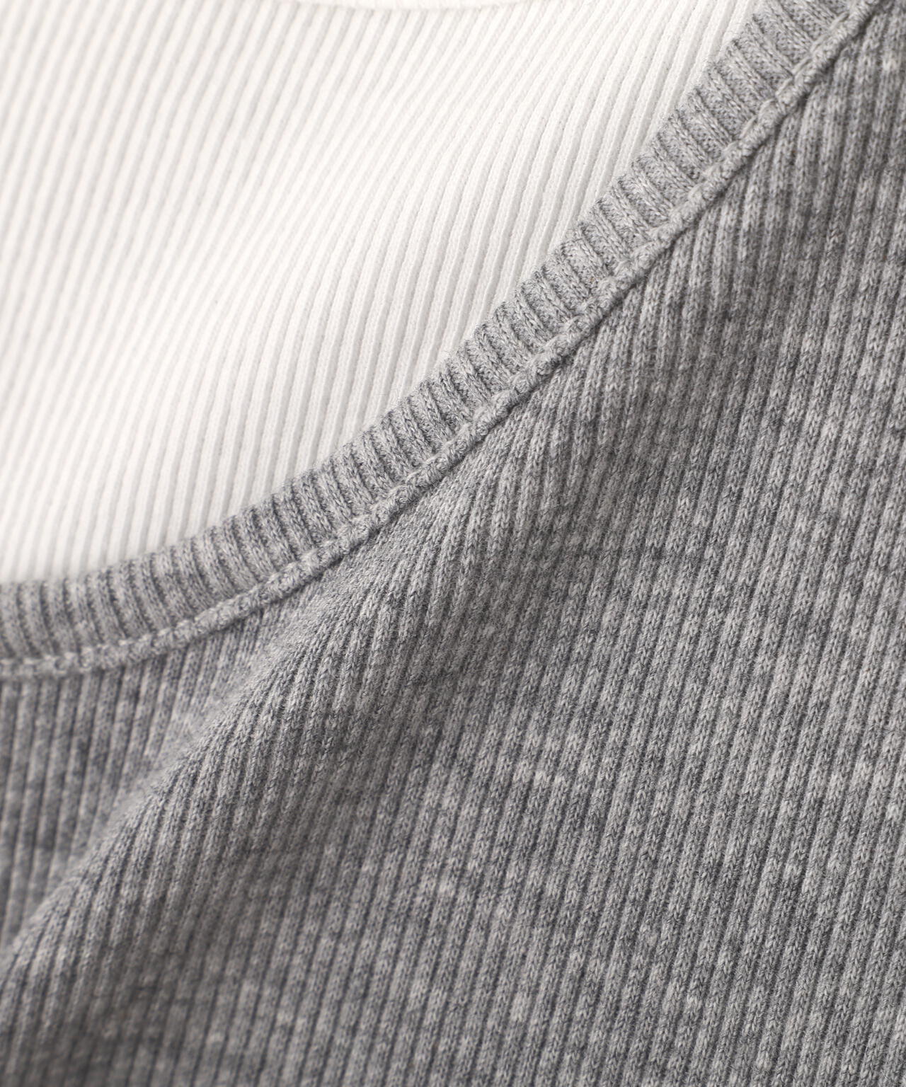 見せかけヘンリーネックカットソー | PROPORTION BODY DRESSING