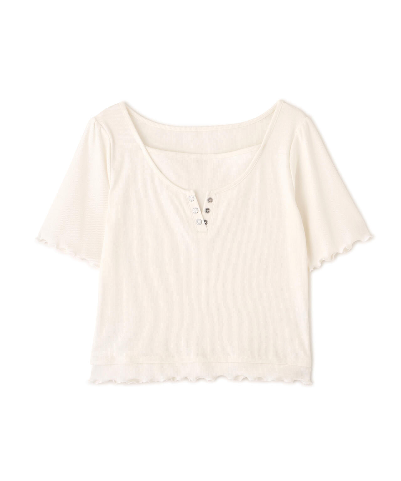 kiminori morishita ヘンリーネック カットソー 4/46 見せかけヘンリーネックカットソー | PROPORTION BODY DRESSING