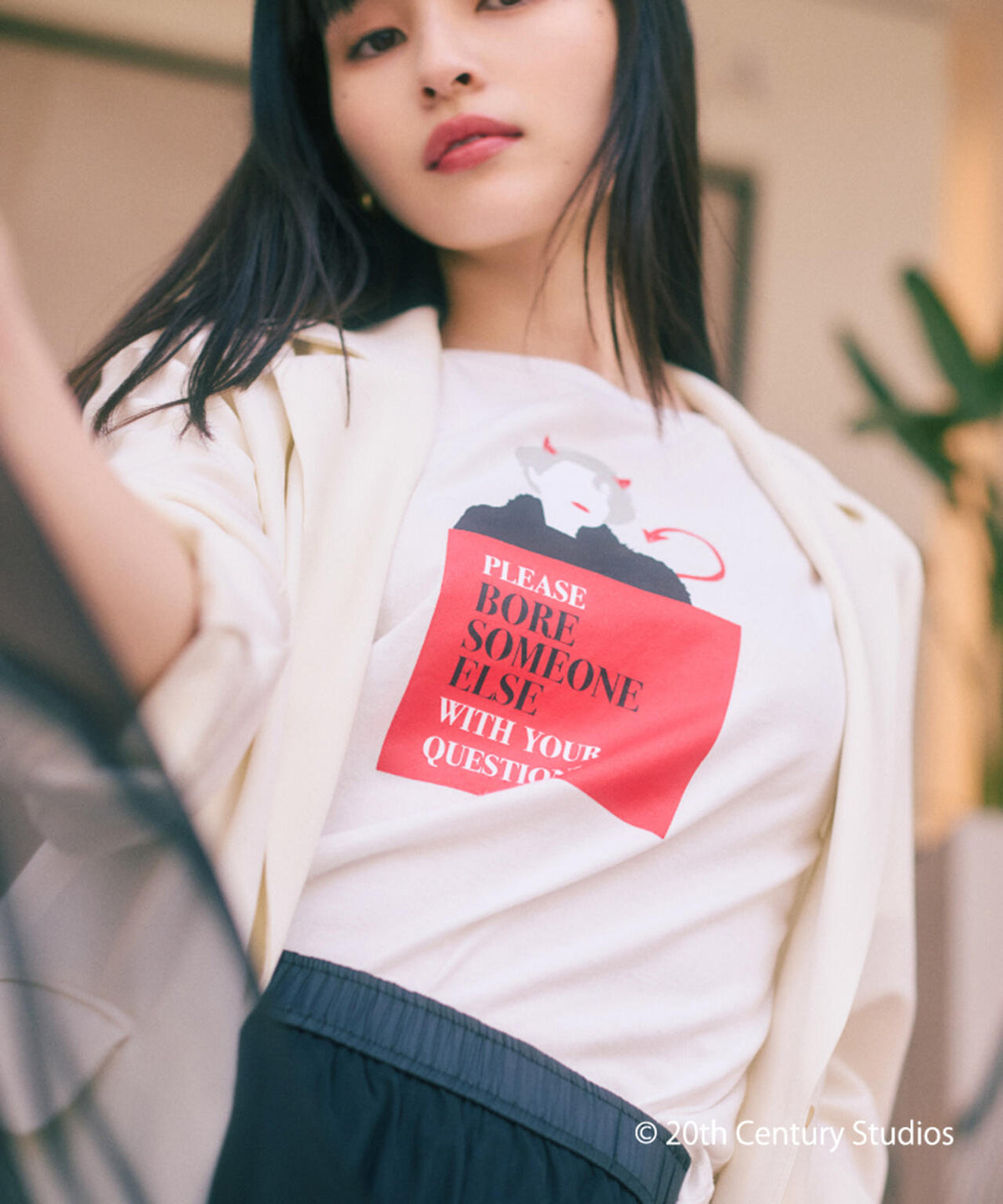 プラダを着た悪魔／フロントプリントTシャツ | PROPORTION BODY 