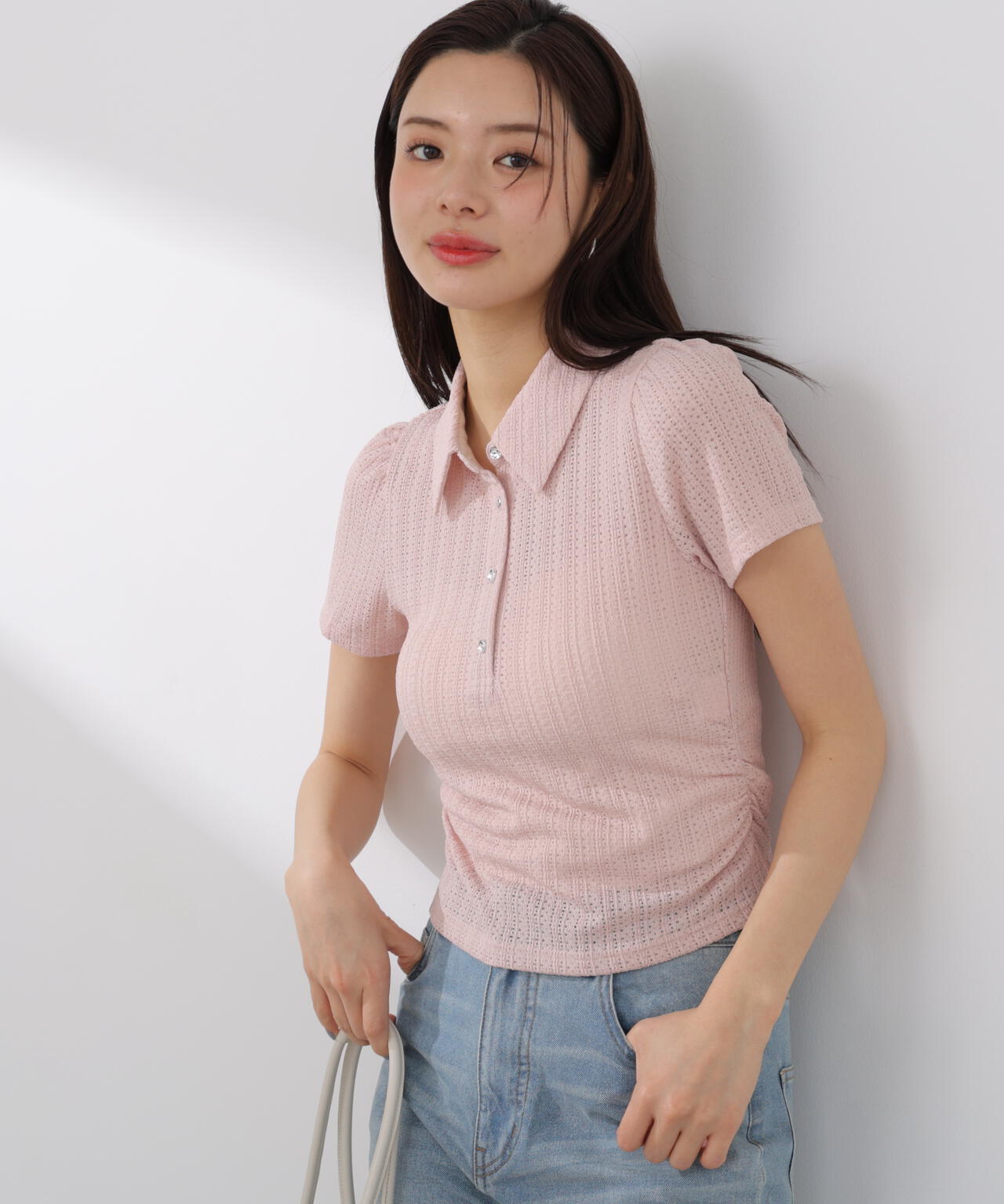 ❇︎新品❇︎プロポーションボディドレッシング❇︎トップス❇︎ EDIT COLOGNE〉レーススキッパートップス | PROPORTION BODY DRESSING