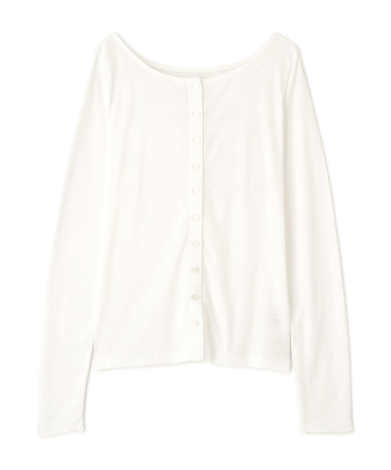 〈a/mie〉シアーカットソー