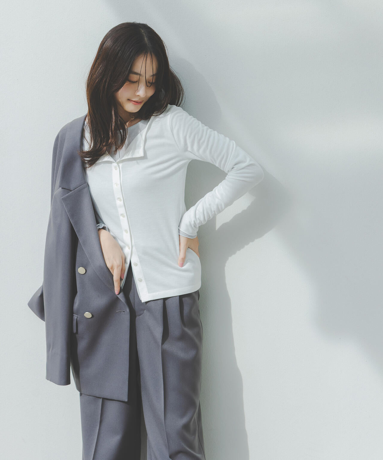 a/mie〉シアーカットソー | PROPORTION BODY DRESSING（プロポーション