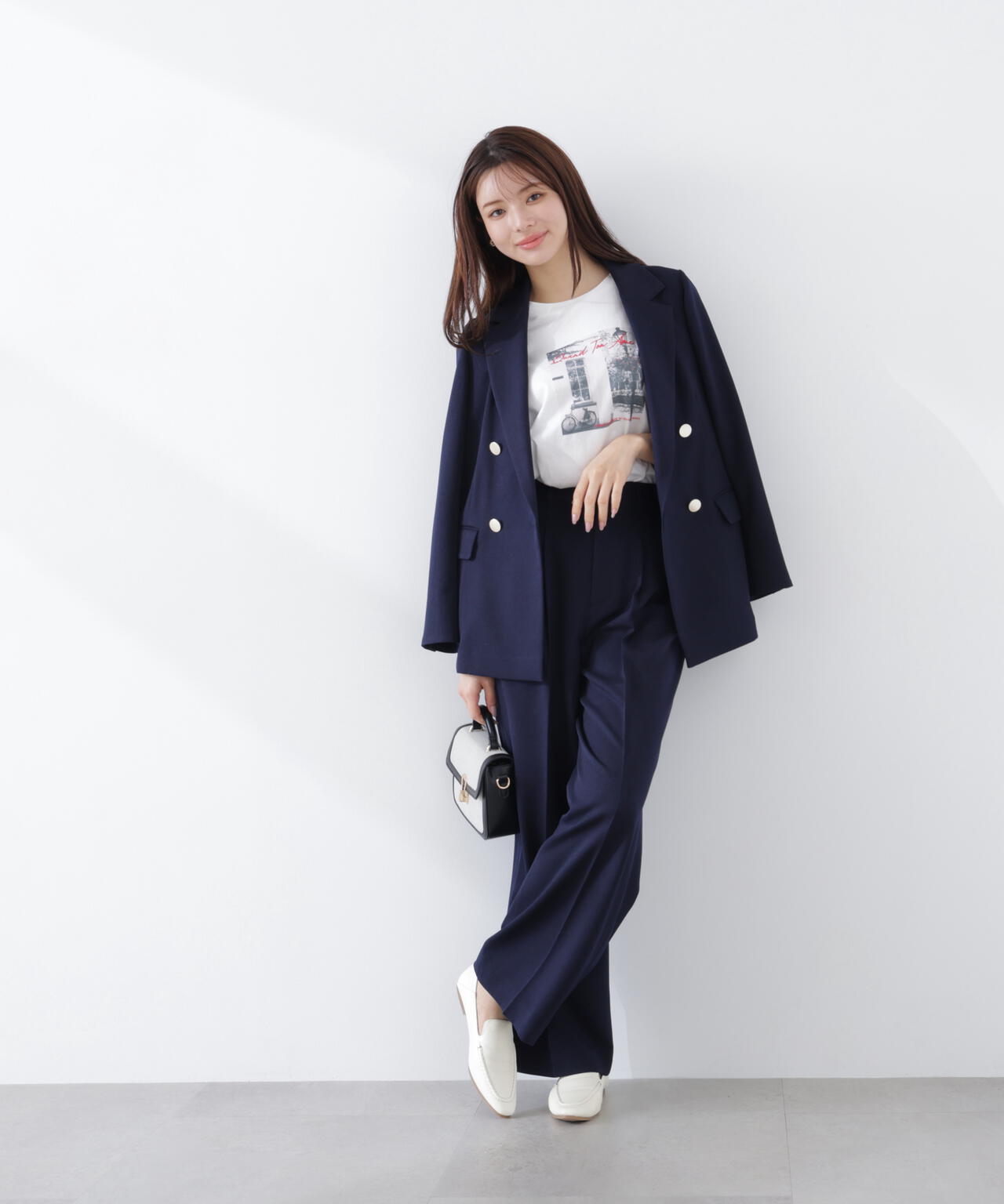 〈a/mie〉フォトプリントT