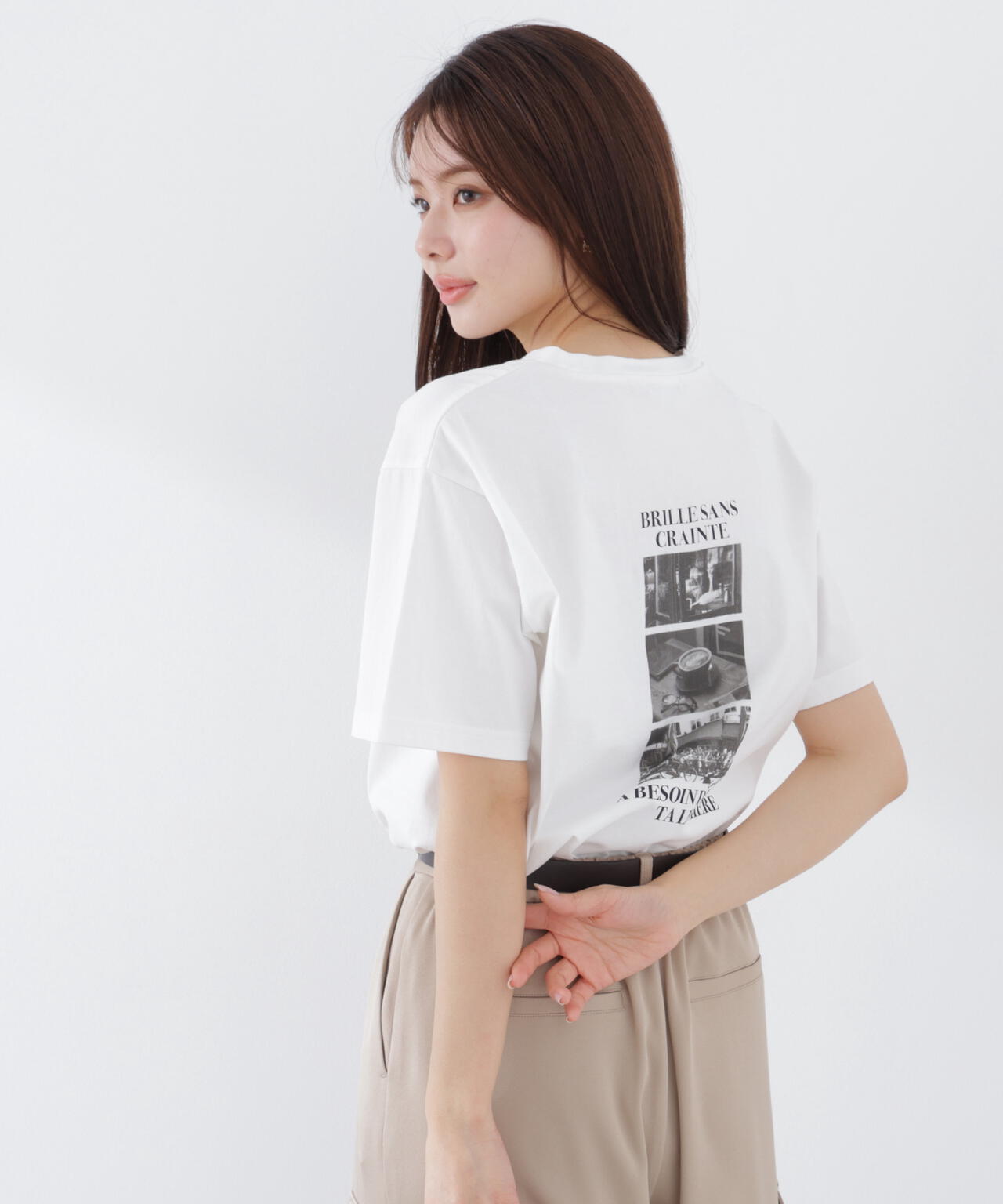 a/mie〉フォトプリントT | PROPORTION BODY DRESSING（プロポーション