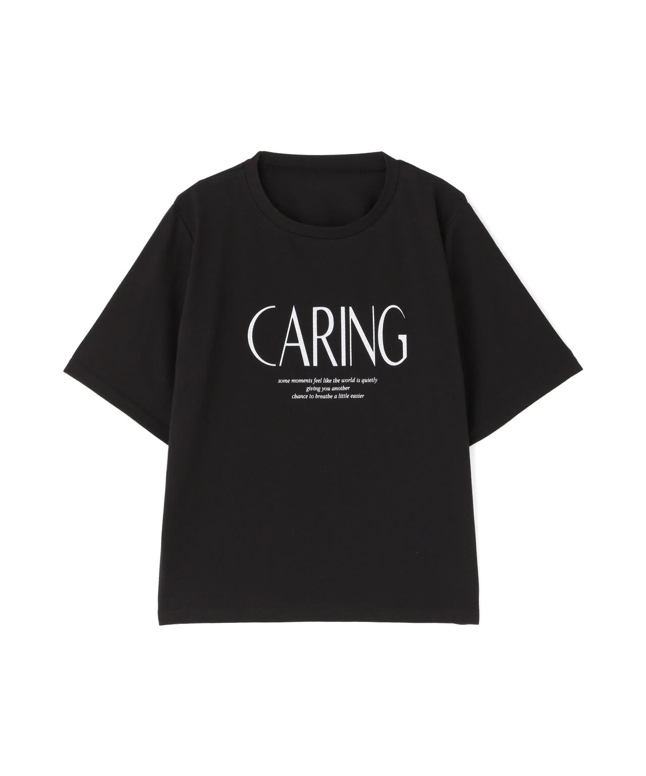 【6/5～6/7 オンライン限定2buy10%OFF対象】＜加藤栞さん着用＞〈a/mie〉グラフィックTシャツ