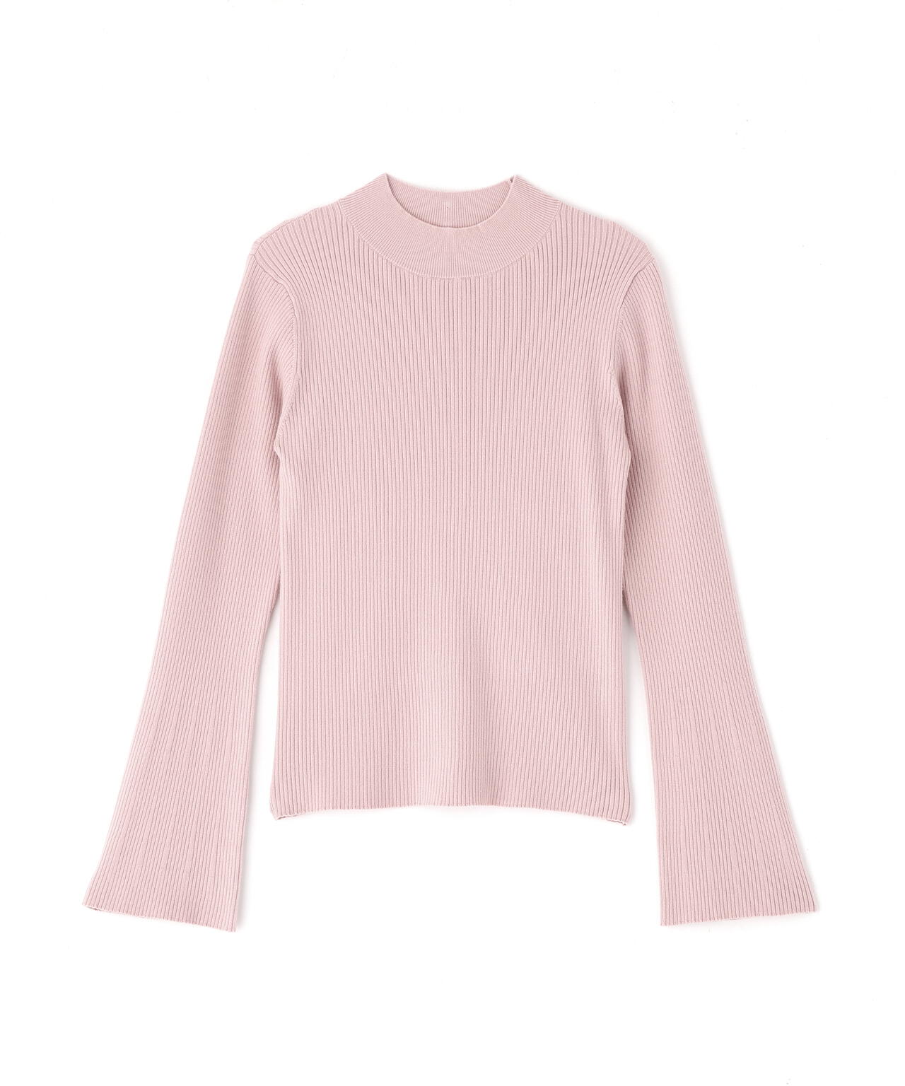 モックネックベーシックニット