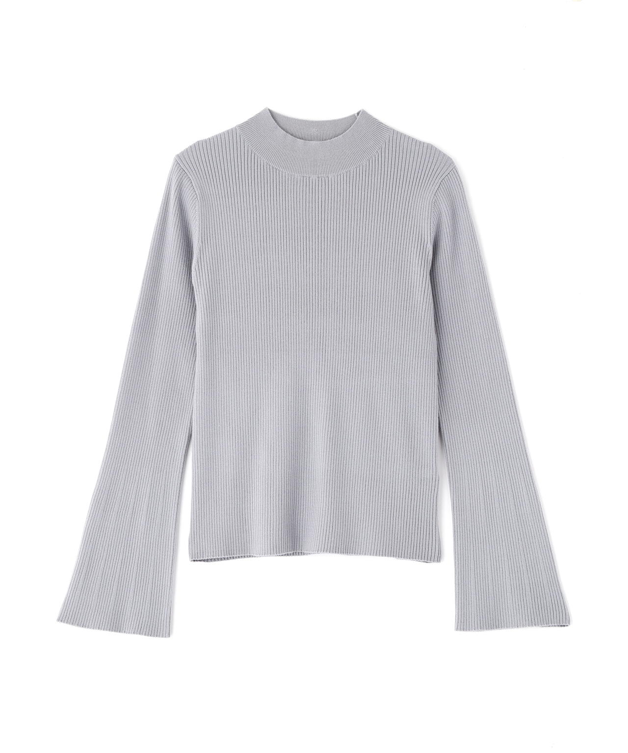 モックネックベーシックニット