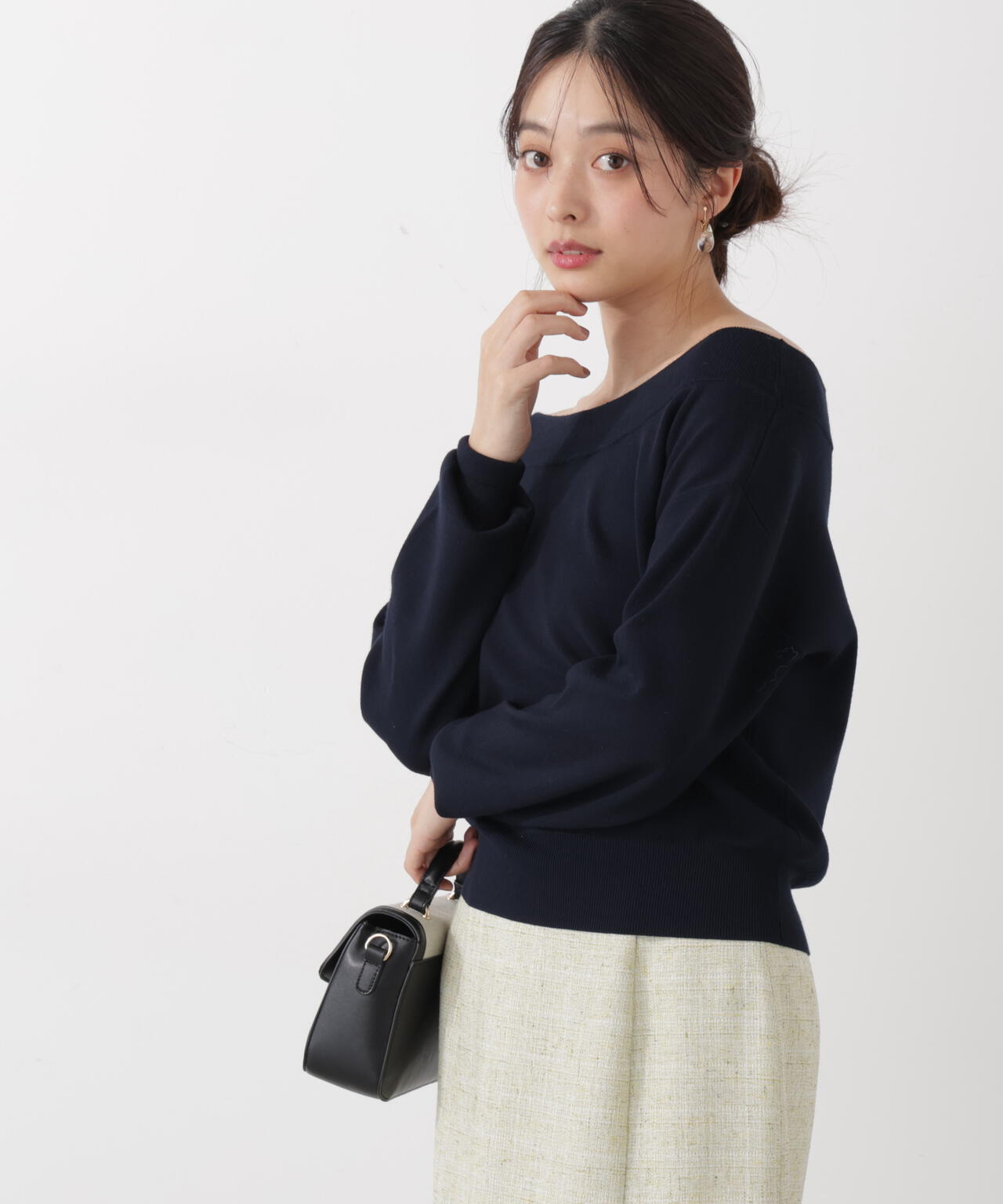 2wayベーシックニット