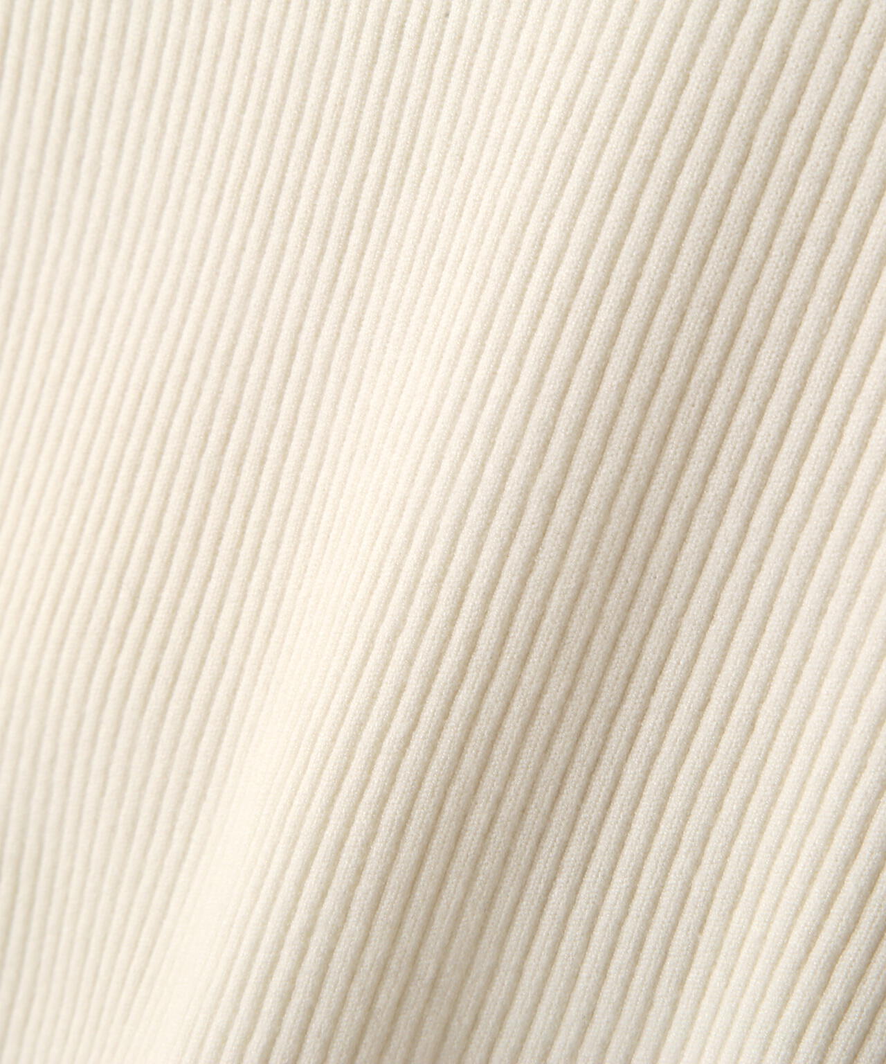 ＜ウォッシャブル/UV＞バー付きビッグ襟ニット