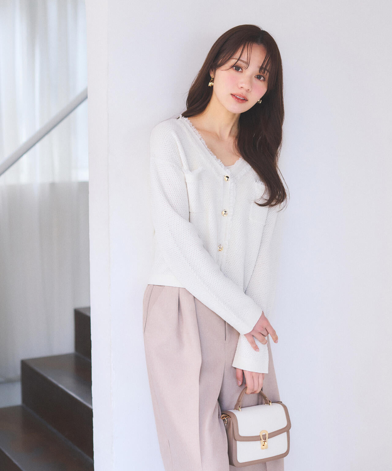 ラメ透かしニットジャケット | PROPORTION BODY DRESSING