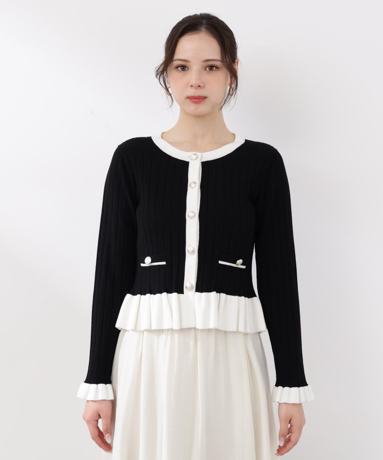 【値下げ依頼をされた方専用】ADORE リブニット サイズ38 ラベンダー 肩リボンニット(120cm ラベンダー): ジュニア - ナルミヤ オンライン