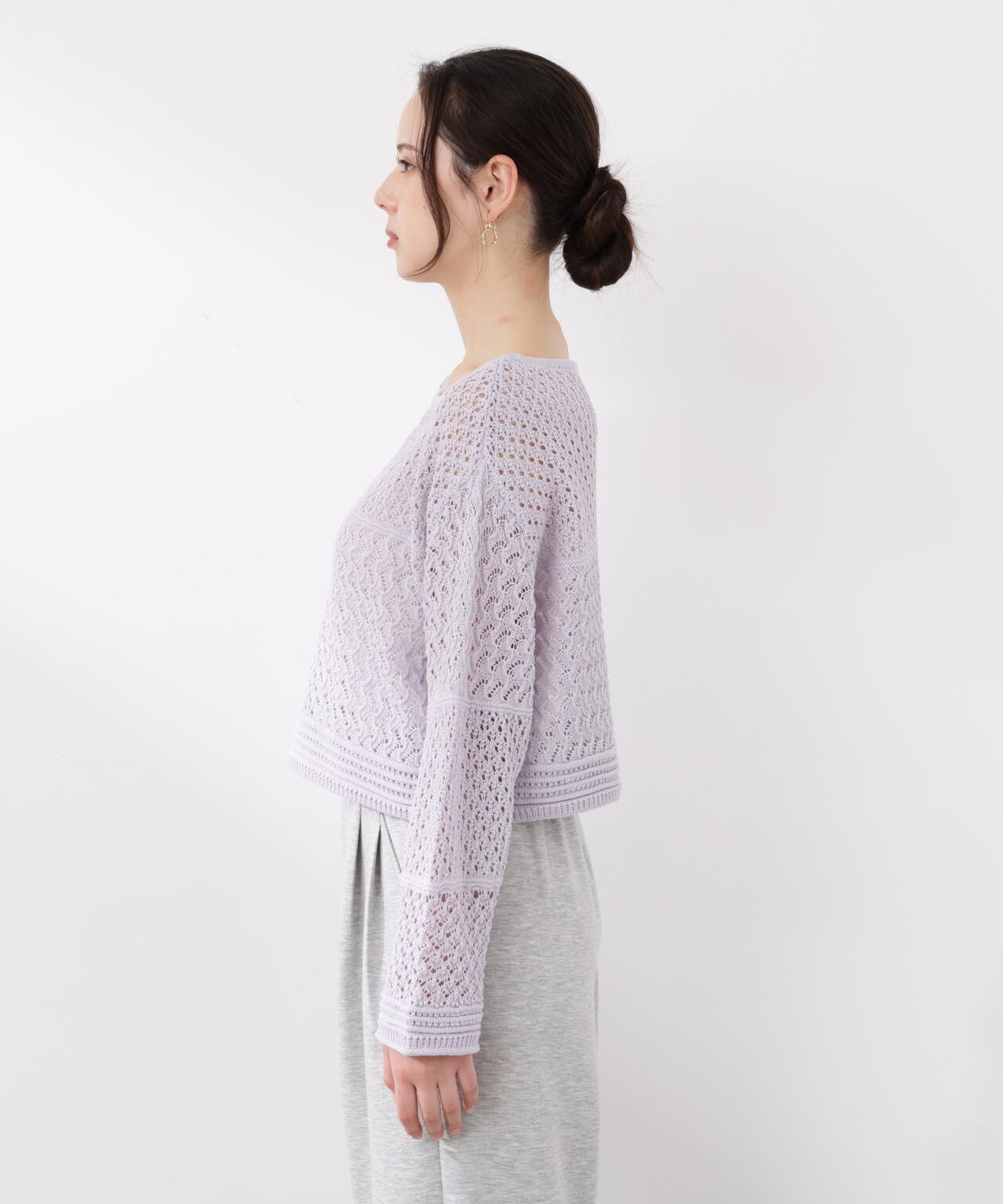 透かし編みボックスニット | PROPORTION BODY DRESSING