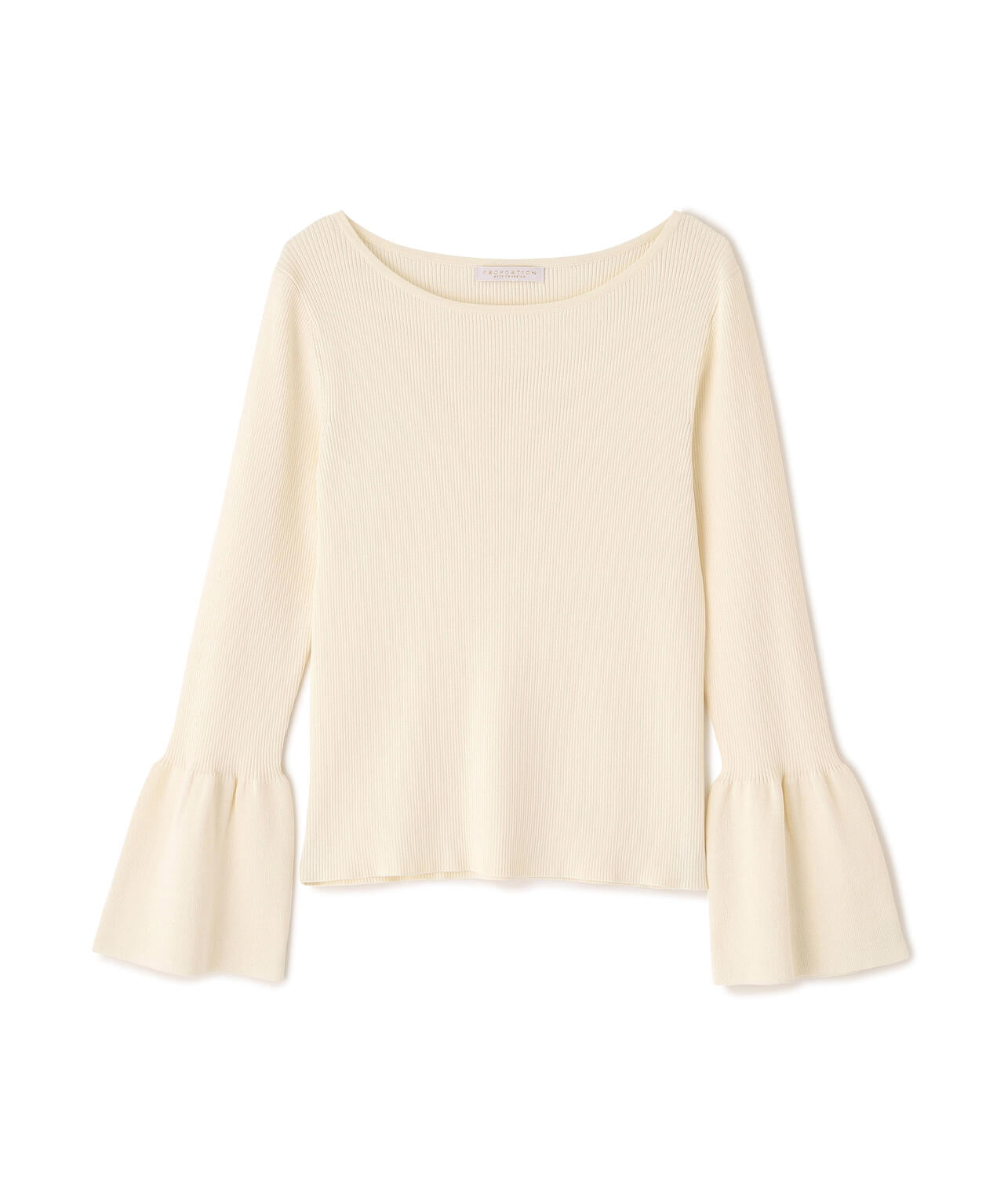 フォルムスリーブニット