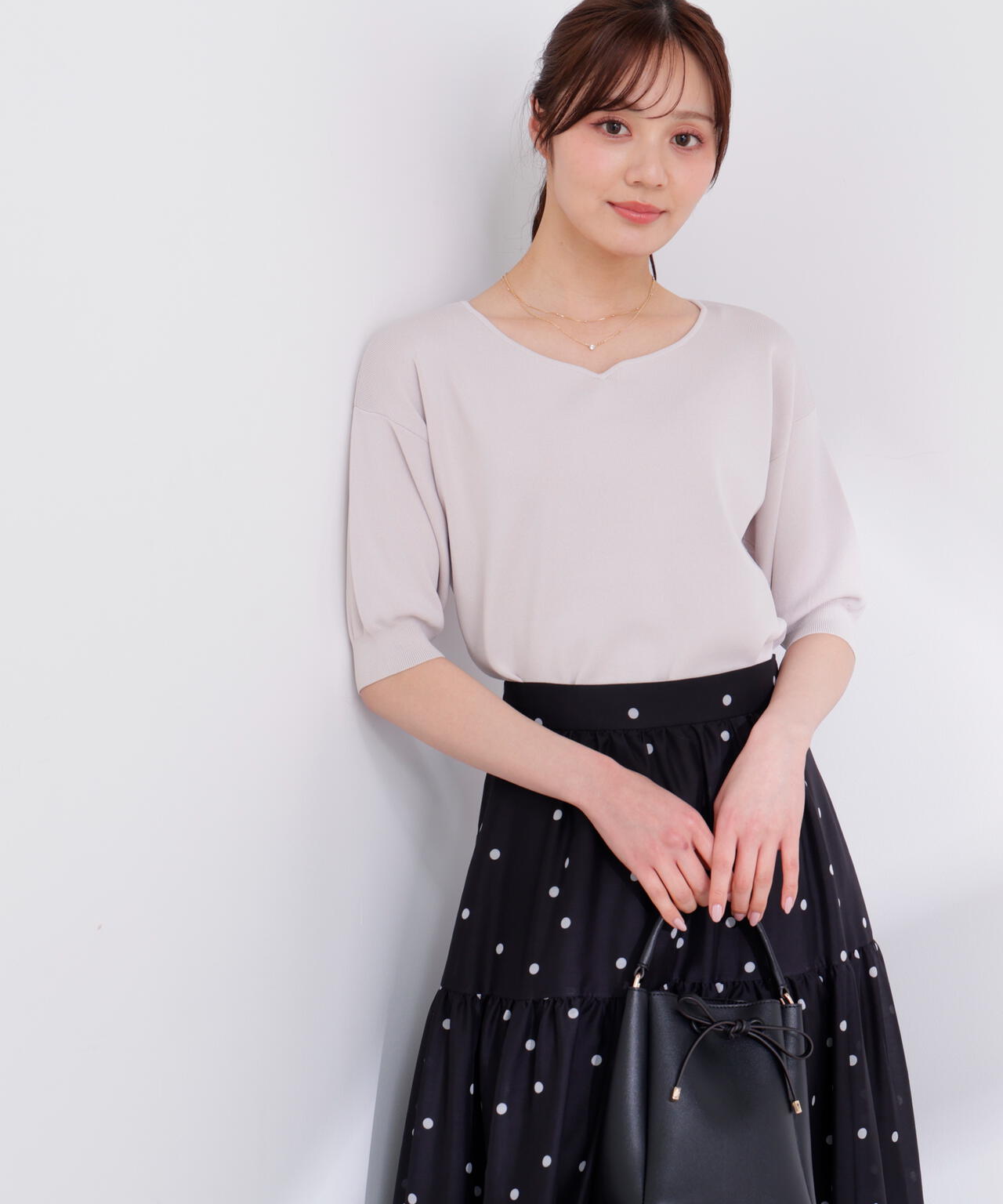 166cm B:78 W:56 H:83 S:24.5cm 着用サイズ：M