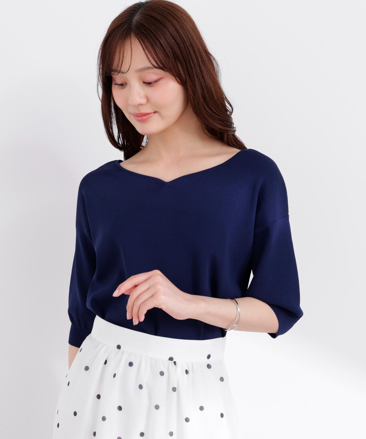 166cm B:78 W:56 H:83 S:24.5cm 着用サイズ：M