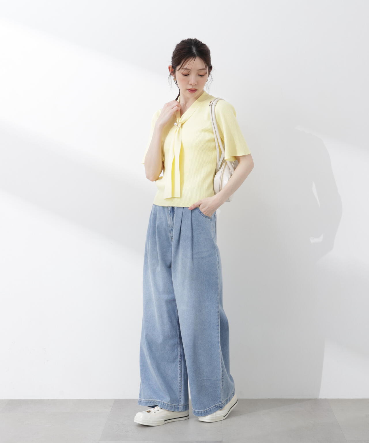 6/12 10:00～6/15 Special Coupon 対象商品】3wayタイ付きニット