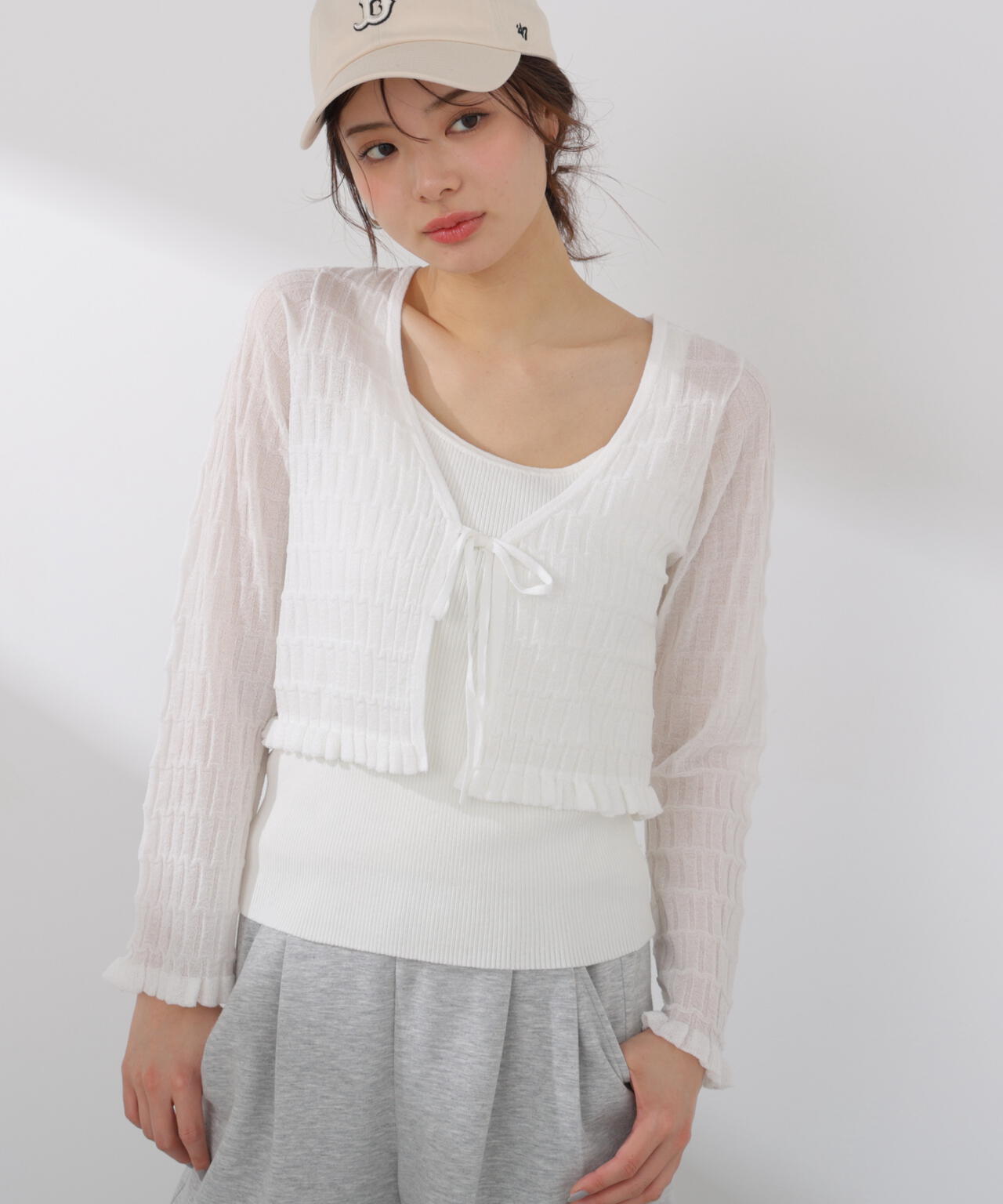 ラメシアーニットアンサンブル | PROPORTION BODY DRESSING